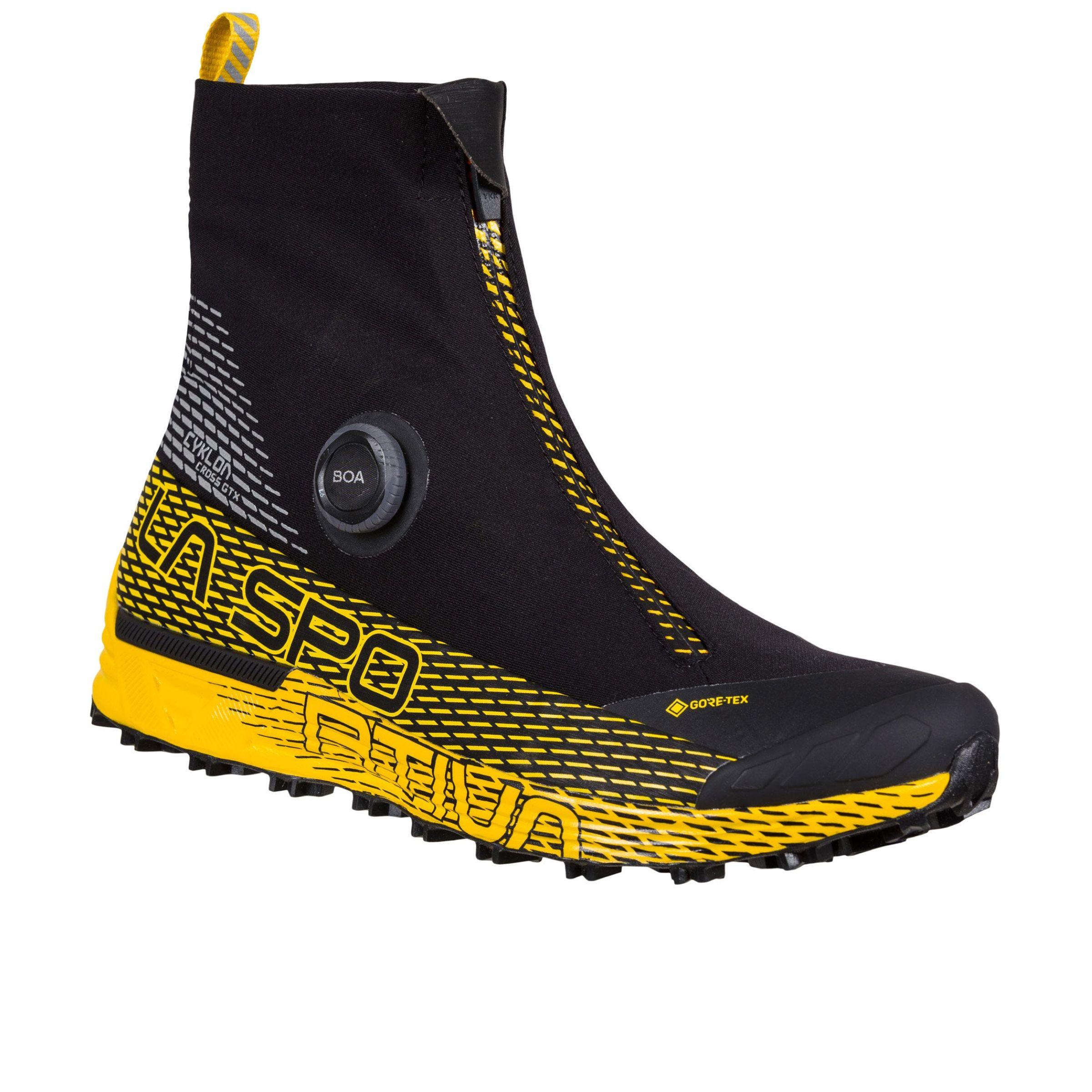 La Sportiva | Scarpe Cyklon Cross GTX Uomo Black/Yellow - Fabbrica Ski Sises