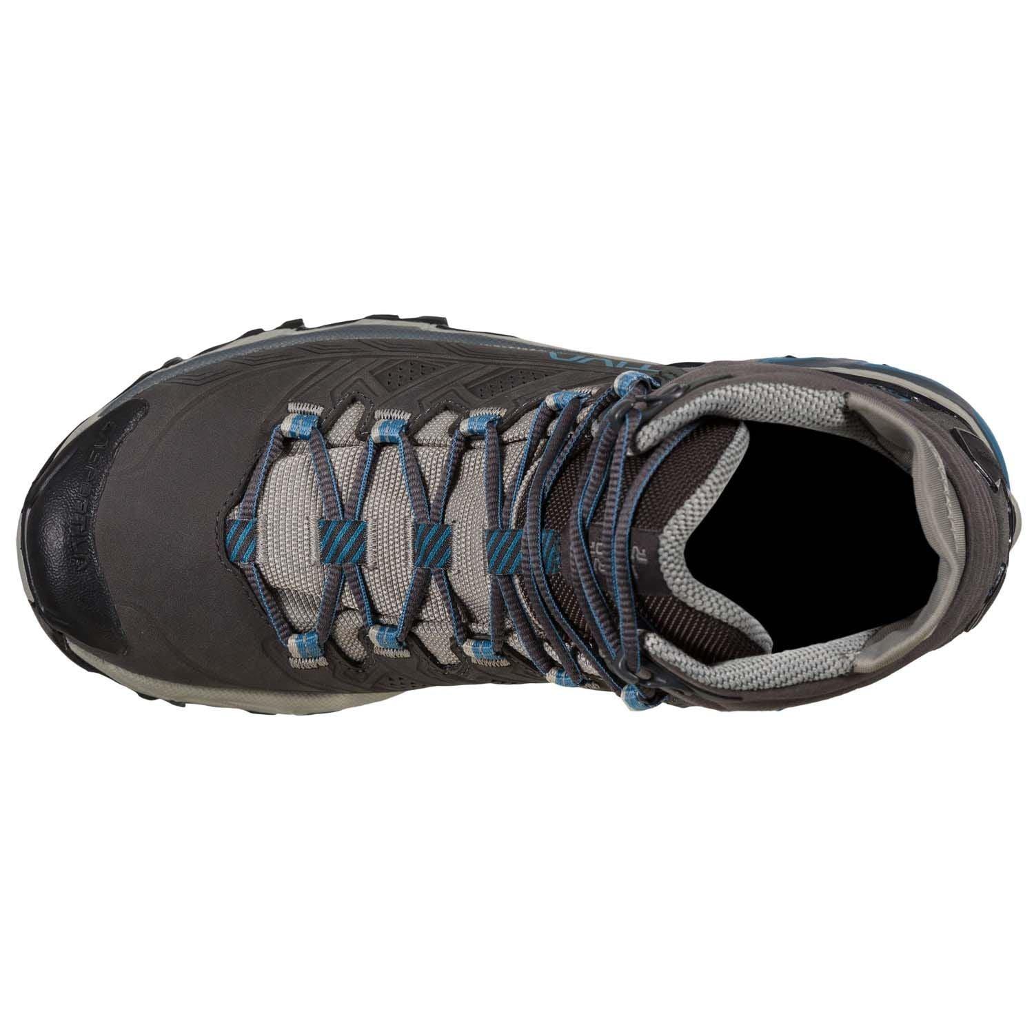 La Sportiva | Scarpe Ultra Raptor II Mid Leather GTX Donna Carbon/Atlantic - Fabbrica Ski Sises
