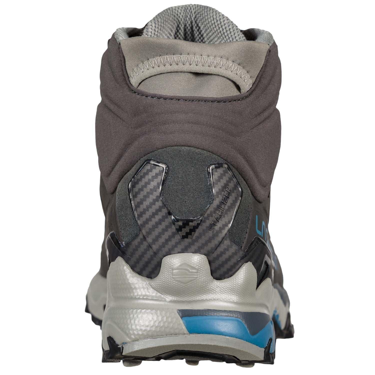 La Sportiva | Scarpe Ultra Raptor II Mid Leather GTX Donna Carbon/Atlantic - Fabbrica Ski Sises