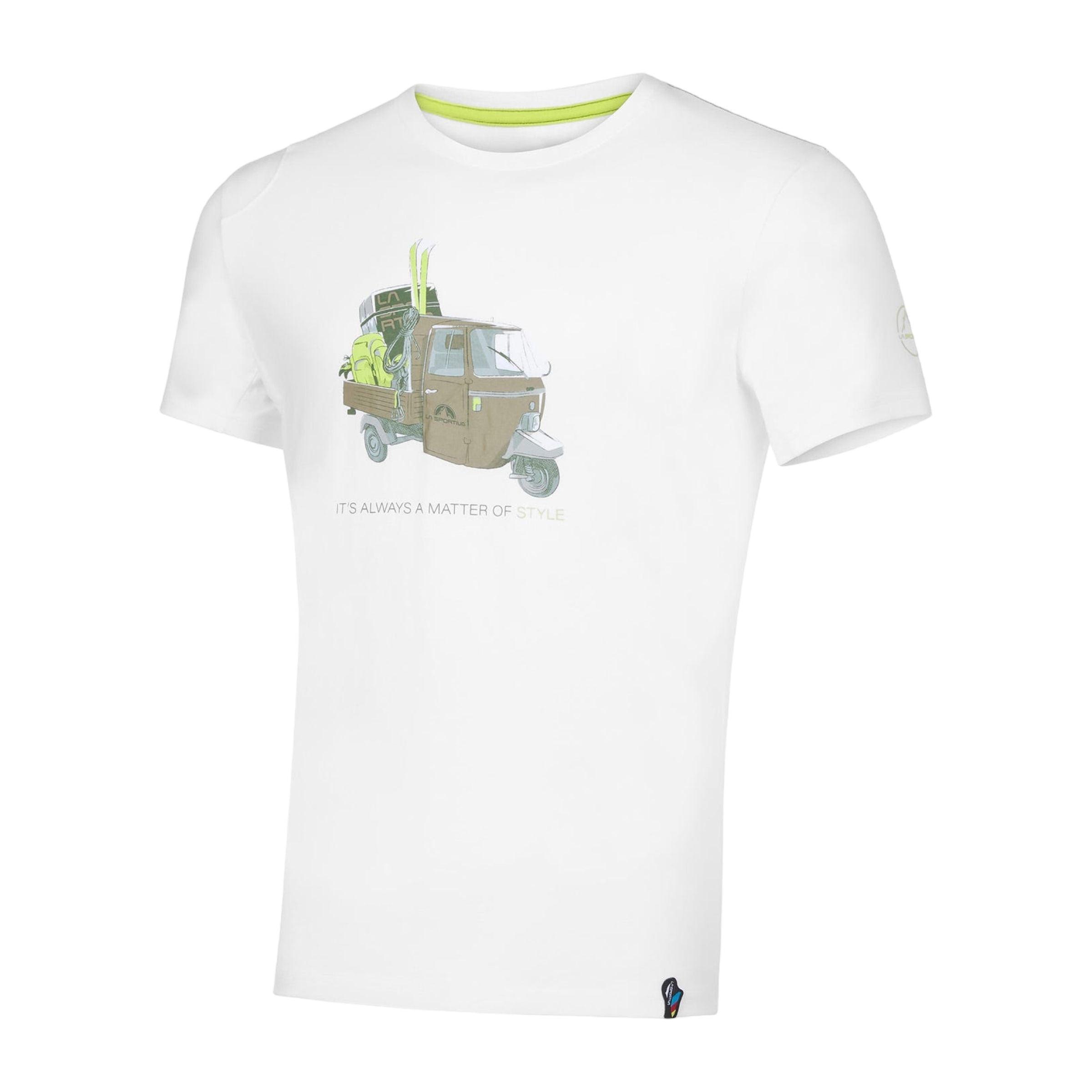 La Sportiva | T-shirt Ape Uomo White - Fabbrica Ski Sises