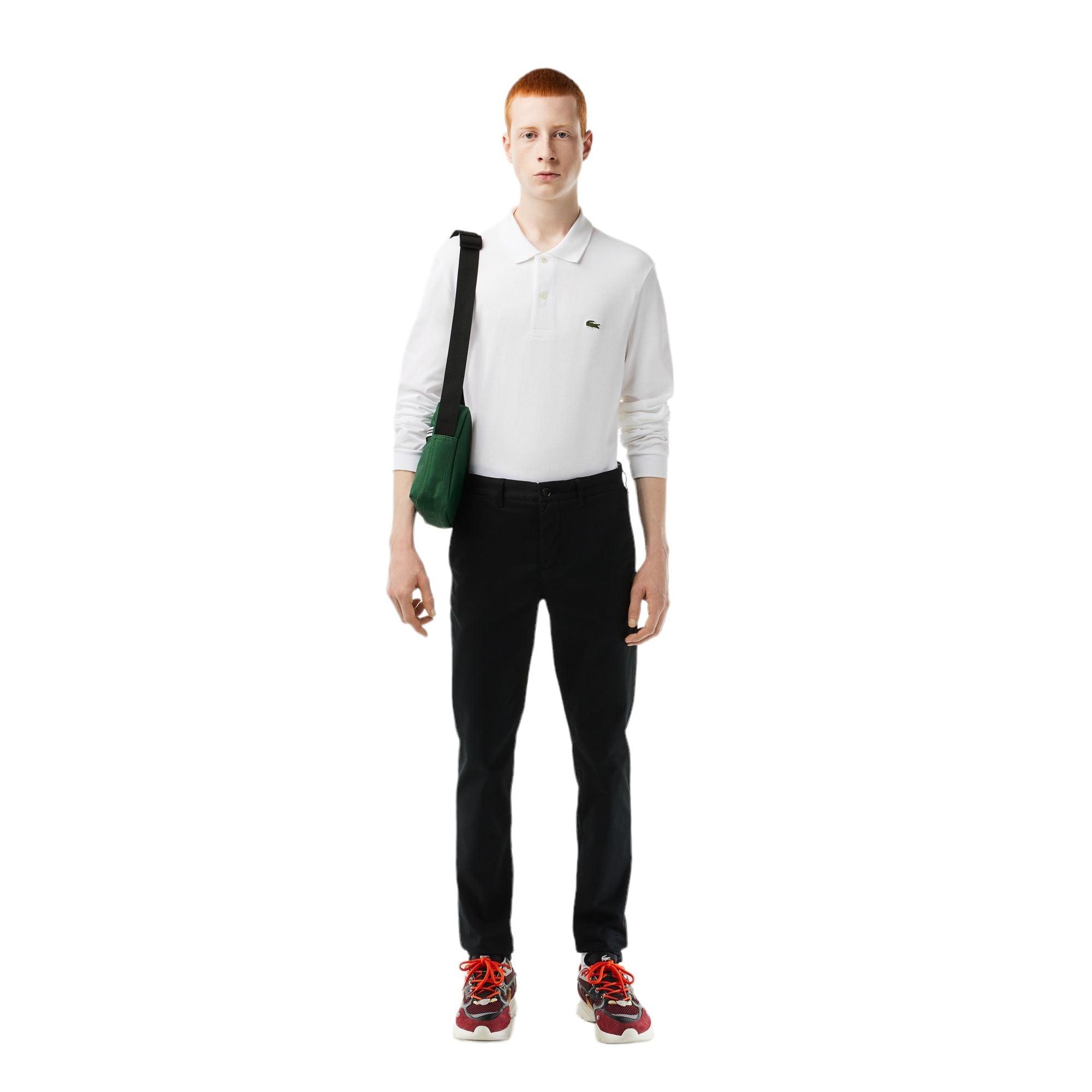 Lacoste | Polo Classic Fit Long sleeve Uomo White - Fabbrica Ski Sises