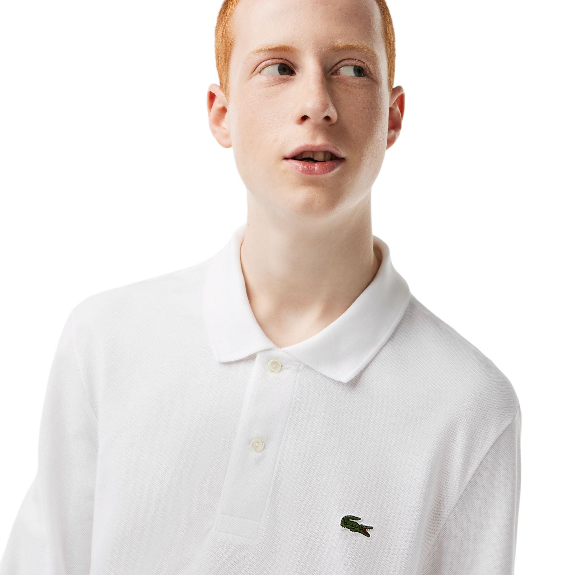 Lacoste | Polo Classic Fit Long sleeve Uomo White - Fabbrica Ski Sises