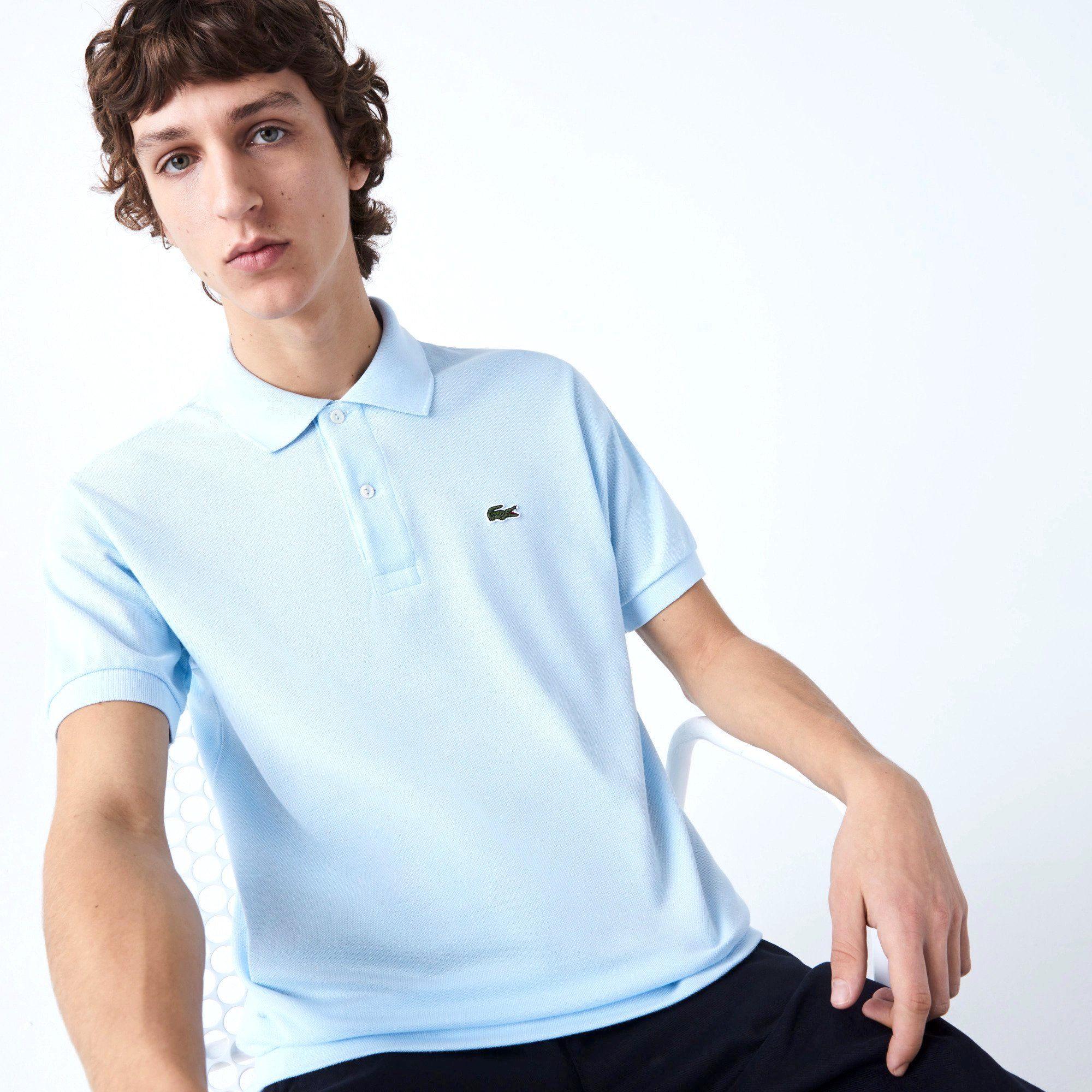 Lacoste | Polo Classic Fit Uomo Azzurro - Fabbrica Ski Sises