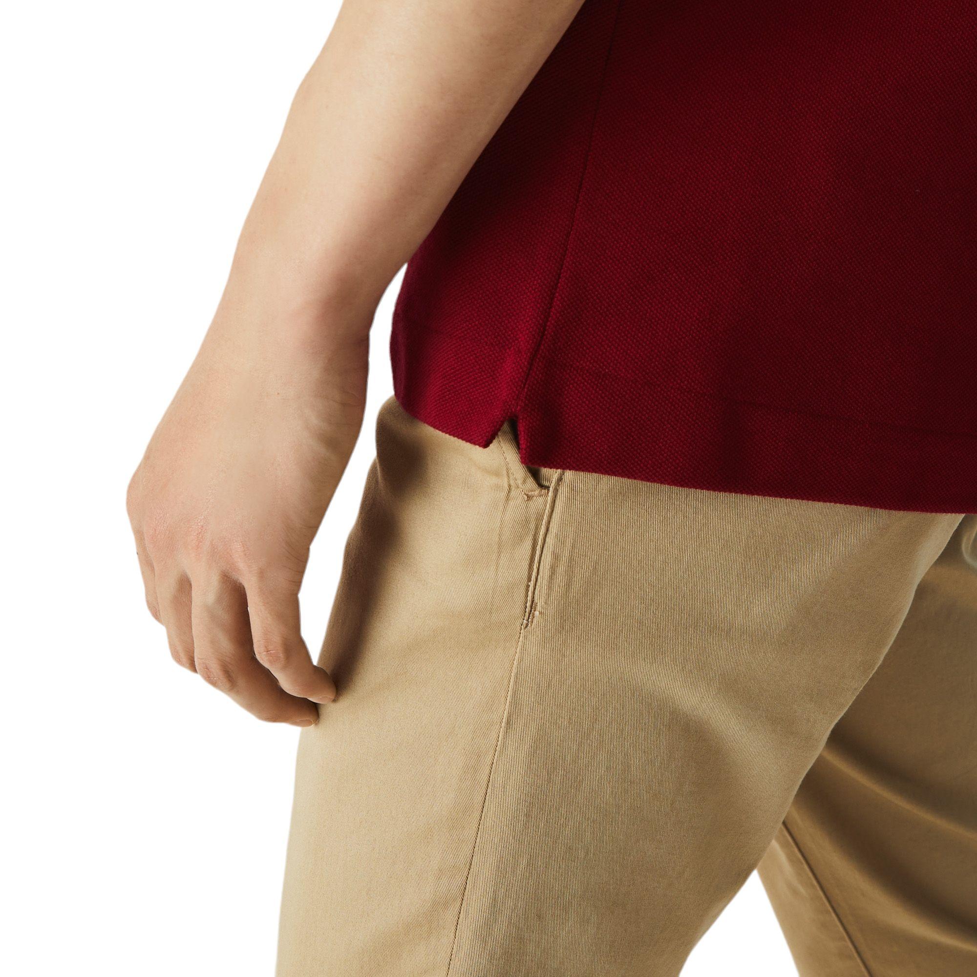 Lacoste | Polo Classic Fit Uomo Bordeaux - Fabbrica Ski Sises