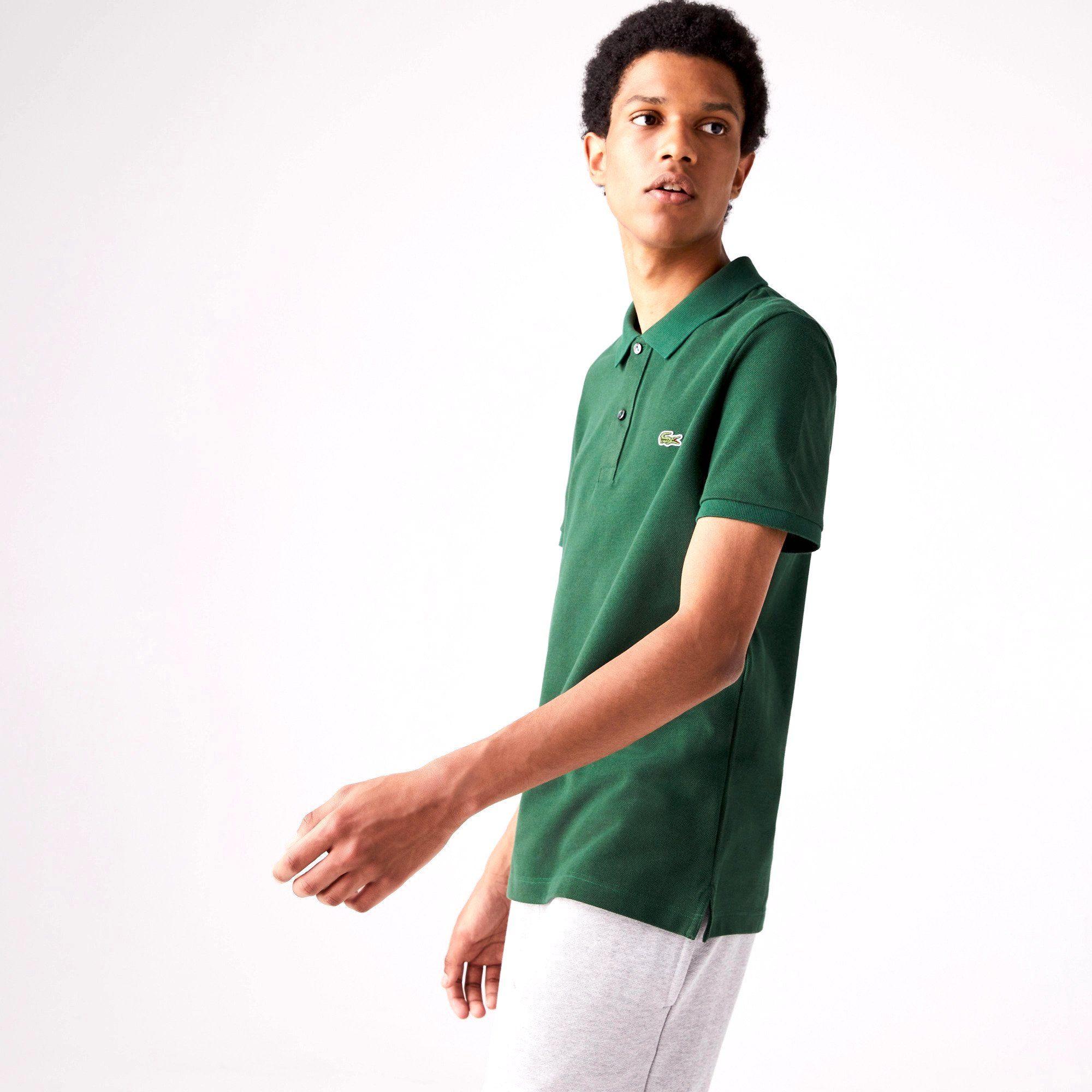 Lacoste | Polo Slim Fit Uomo Verde - Fabbrica Ski Sises