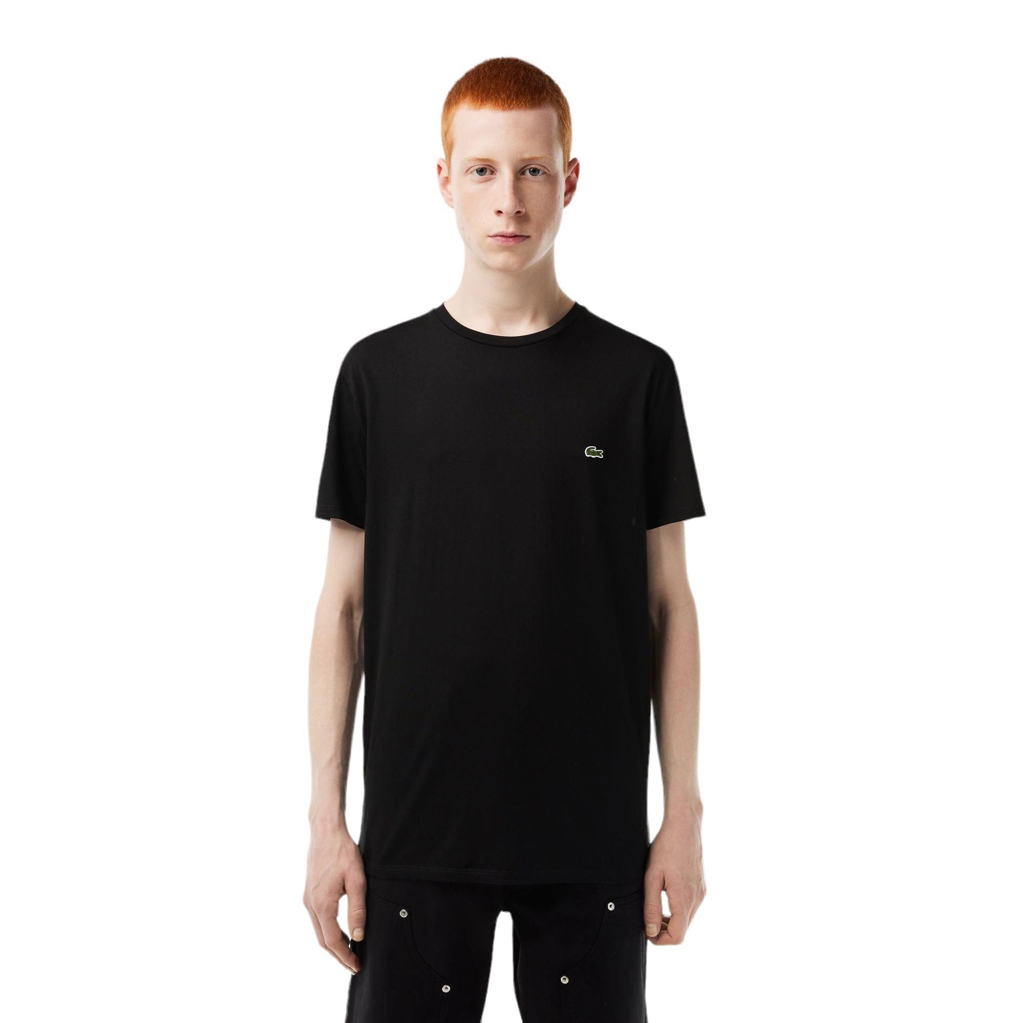 Lacoste | T-shirt Classic In Pima Uomo Black - Fabbrica Ski Sises