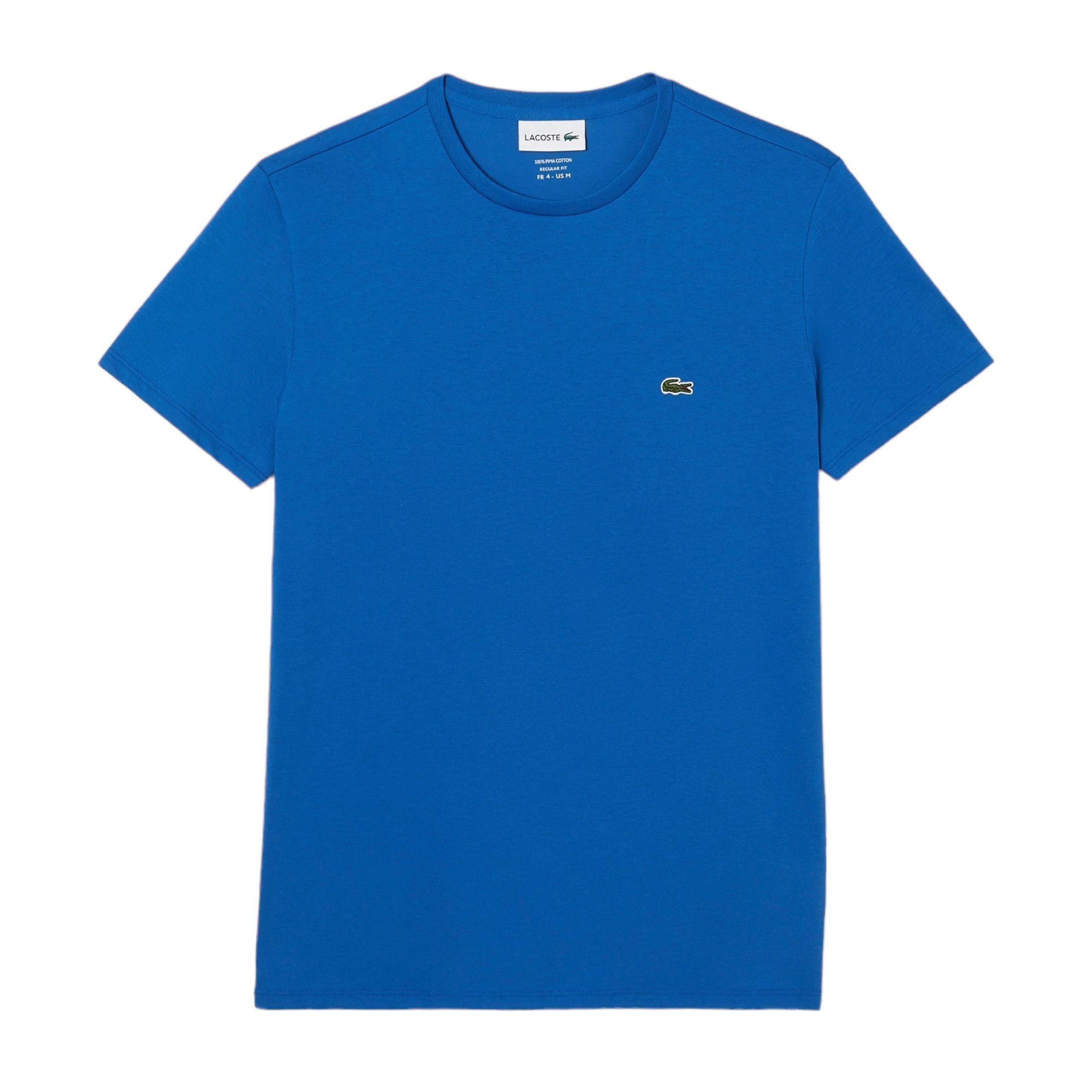 Lacoste | T-shirt Classic In Pima Uomo Eletric Blue - Fabbrica Ski Sises