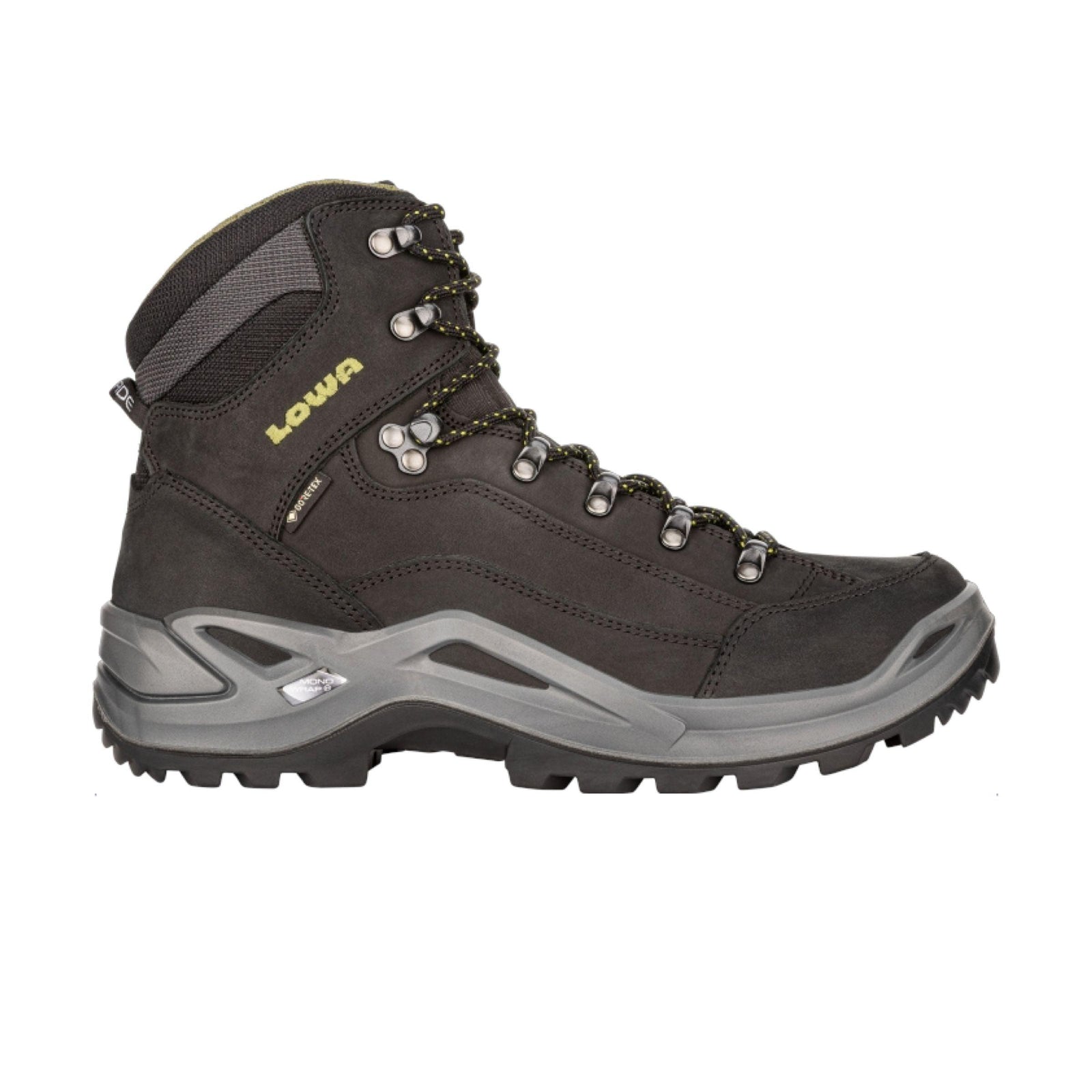 Lowa | Scarpe Renegade GTX Mid Uomo Black/Olive - Fabbrica Ski Sises