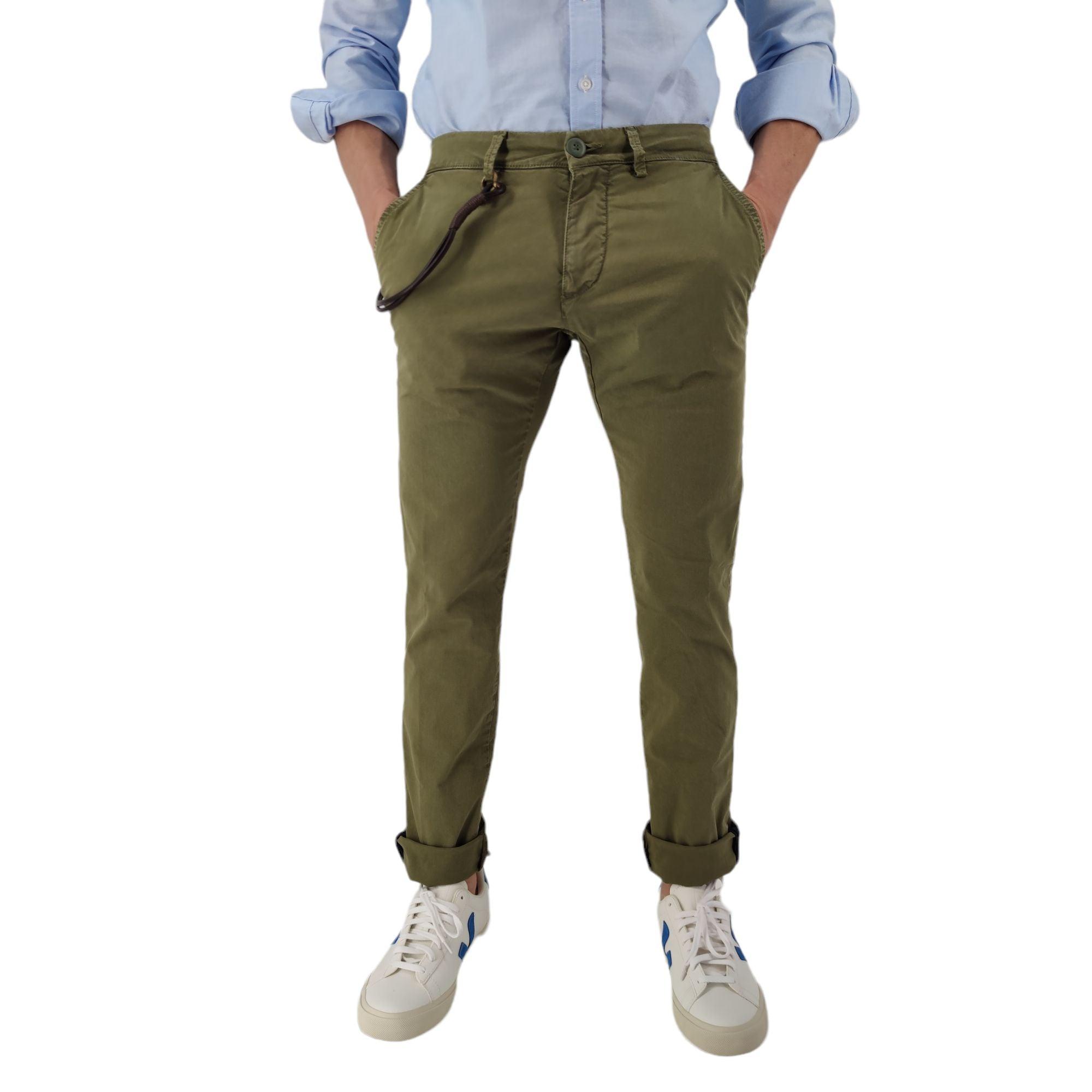 Modfitter | Pantaloni Carnaby Uomo Military - Fabbrica Ski Sises