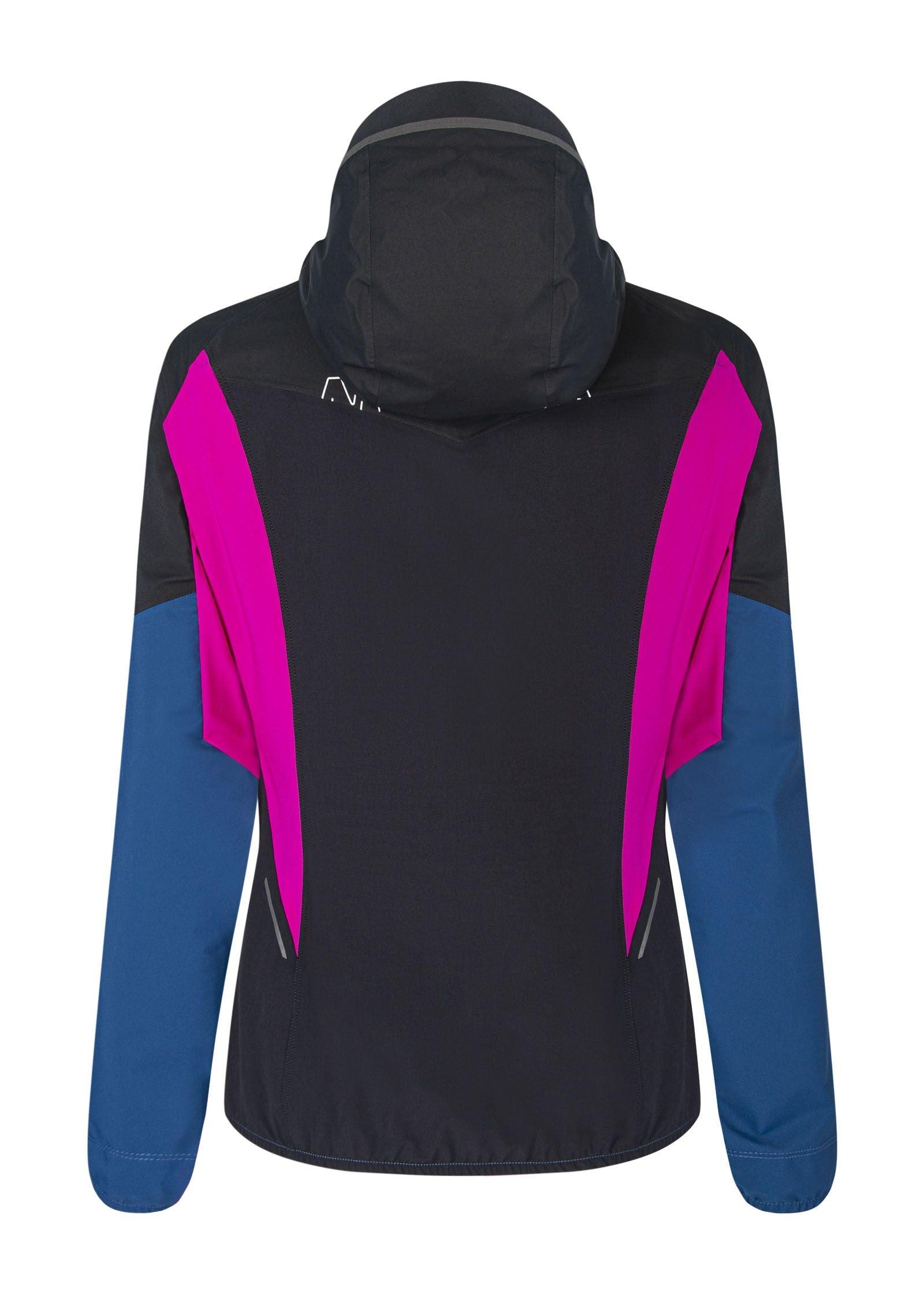 Montura | Giacca Air Active Hoody Donna Deep Blue/Intense Violet - Fabbrica Ski Sises