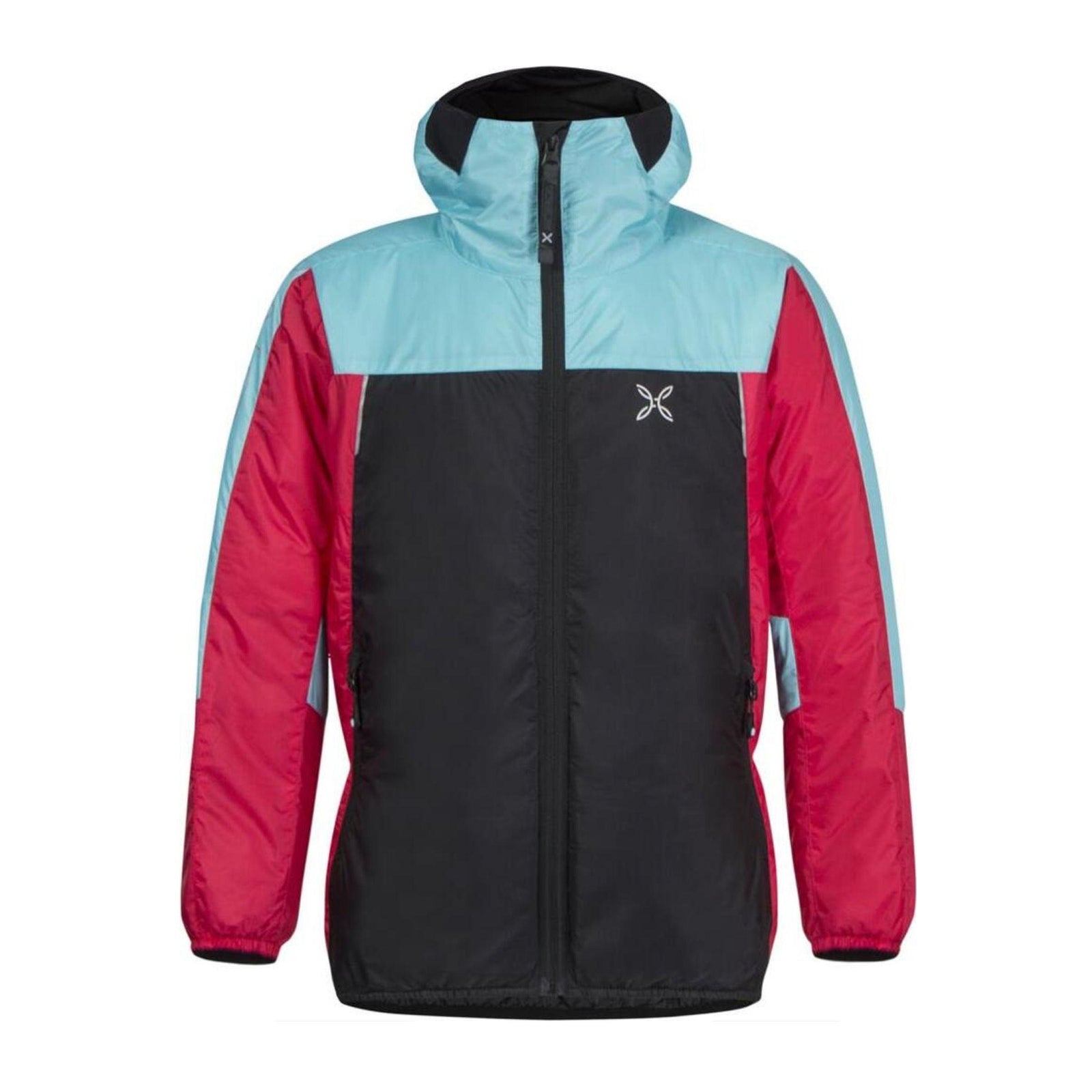 Montura | Giacca Skisky 2.0 Bambina Nero/Blu Ice/Rosa Sugar - Fabbrica Ski Sises