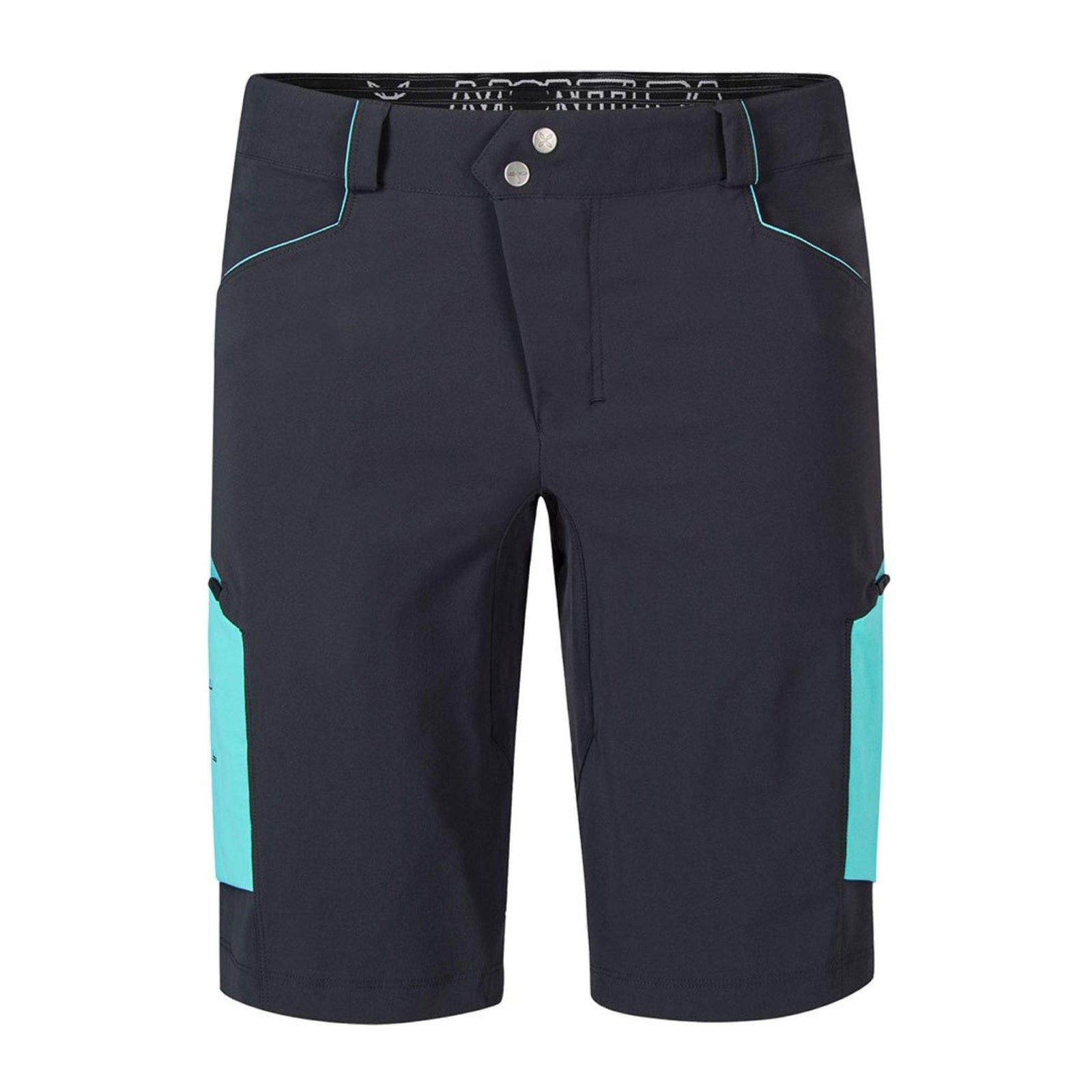 Montura | Pantaloncini Wild 2 Uomo Ardesia/Care Blue - Fabbrica Ski Sises