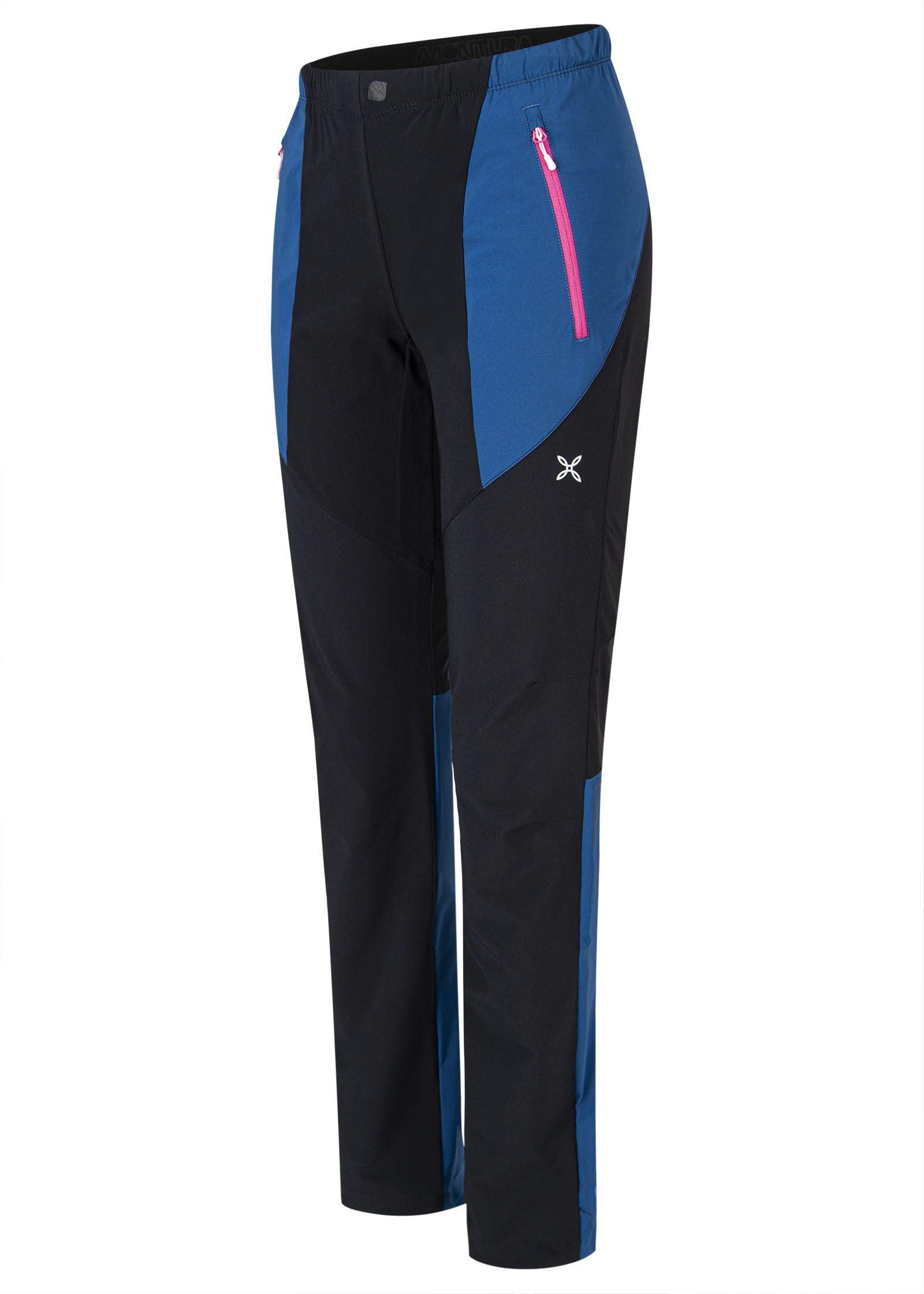 Montura | Pantaloni Outline Donna Deep Blue/Intense Violet - Fabbrica Ski Sises