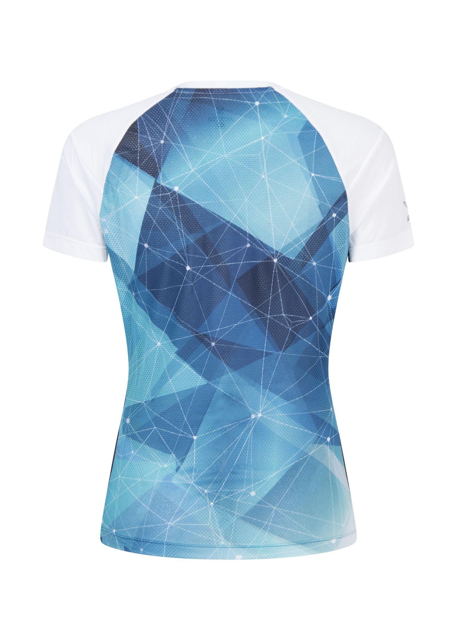 Montura | T-shirt Ghost Donna Ice Blu/Bianco - Fabbrica Ski Sises