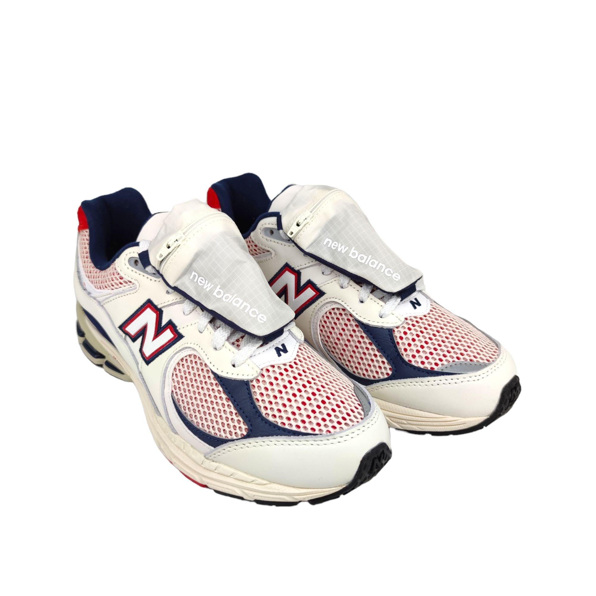 New Balance | Scarpe 2002R Uomo White/Navy/Red - Fabbrica Ski Sises