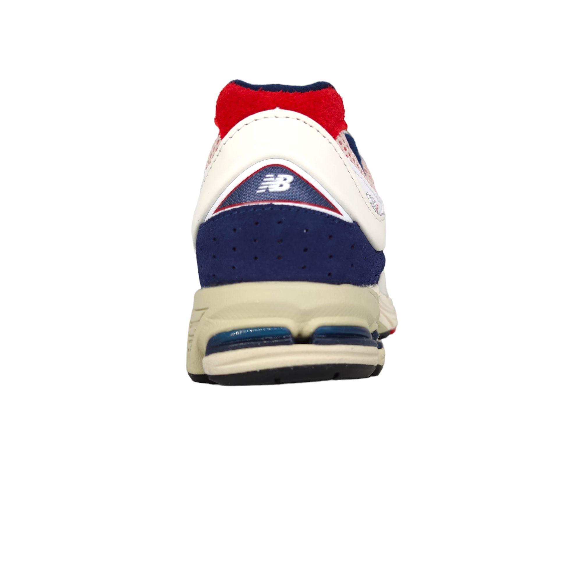 New Balance | Scarpe 2002R Uomo White/Navy/Red - Fabbrica Ski Sises