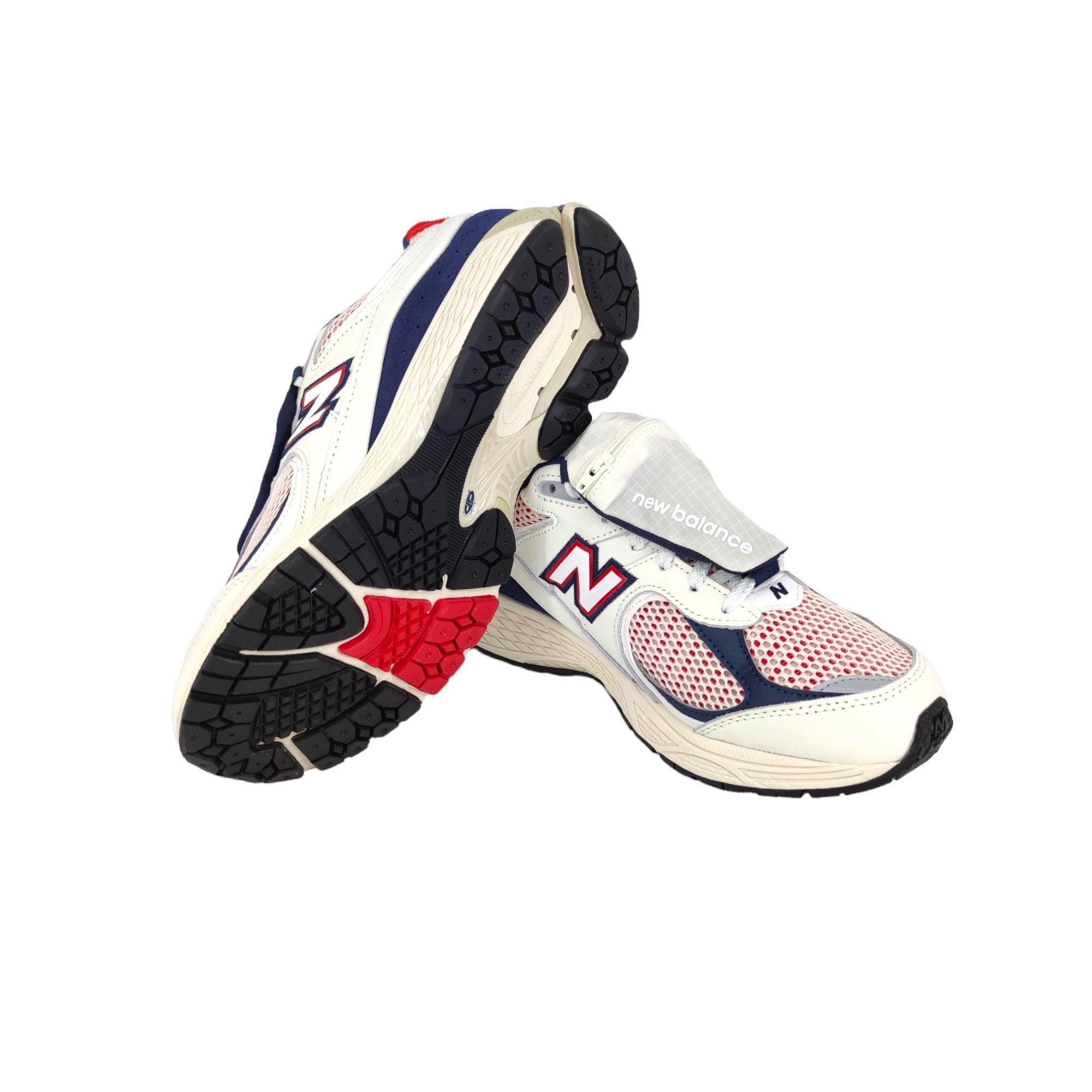 New Balance | Scarpe 2002R Uomo White/Navy/Red - Fabbrica Ski Sises