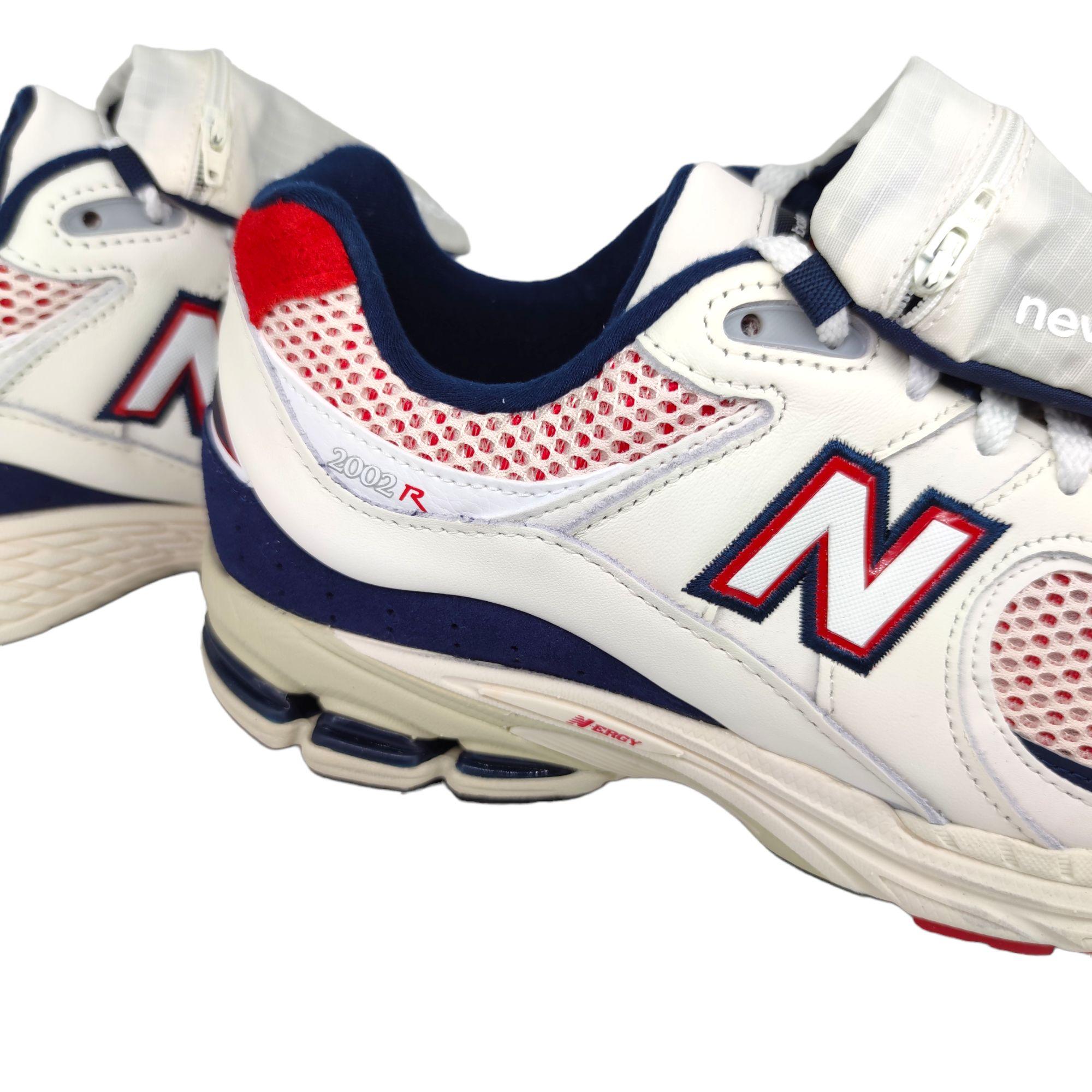 New Balance | Scarpe 2002R Uomo White/Navy/Red - Fabbrica Ski Sises