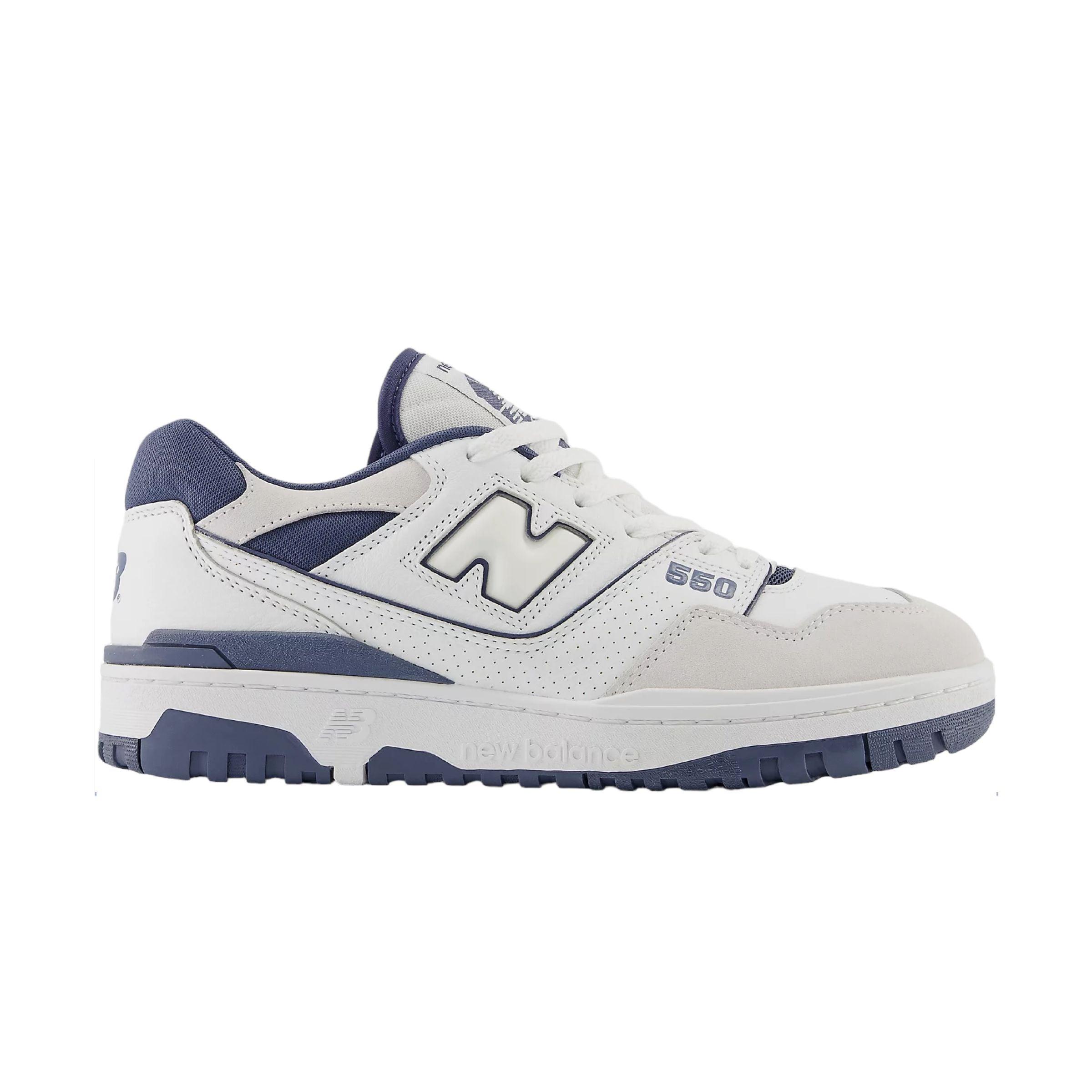 New Balance | Scarpe 550 White/Vintage Indigo - Fabbrica Ski Sises