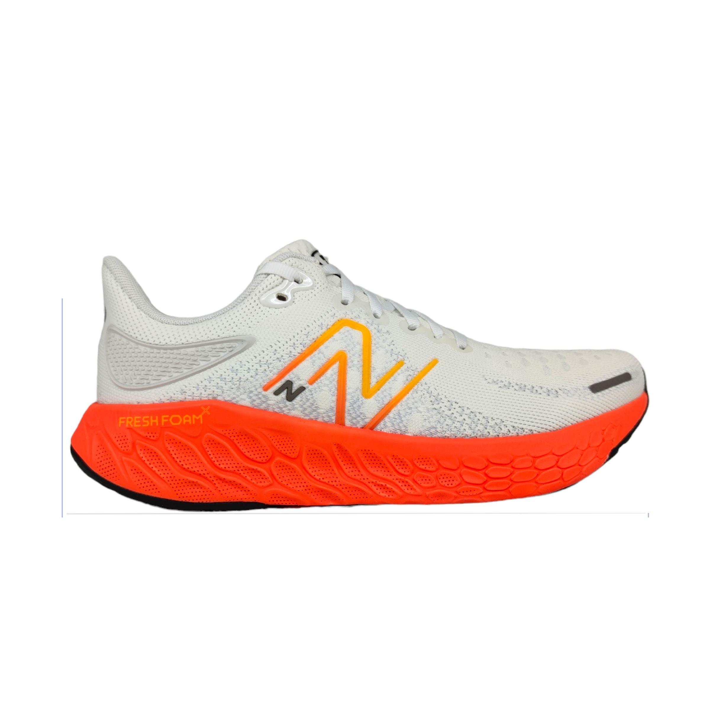 New Balance | Scarpe Fresh Foam X 1080v12 Uomo White/Orange - Fabbrica Ski Sises