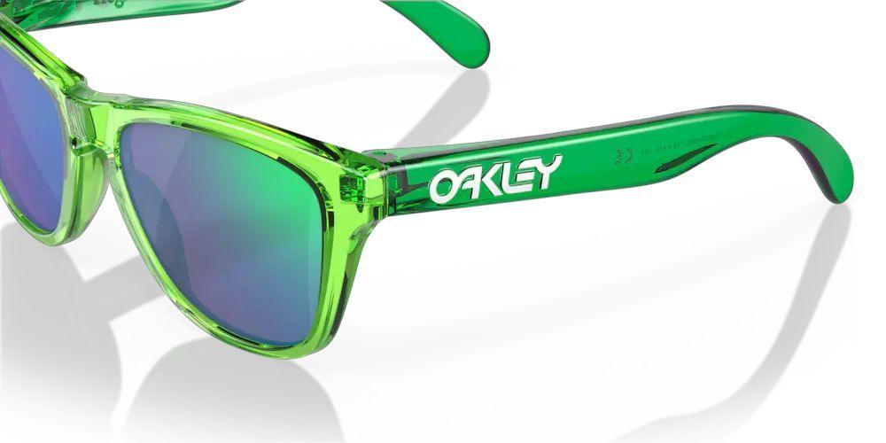 Oakley | Occhiali Frogskins XXS Junior Acid Green/Prizm Jade - Fabbrica Ski Sises