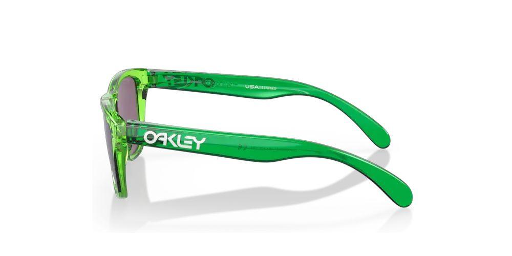 Oakley | Occhiali Frogskins XXS Junior Acid Green/Prizm Jade - Fabbrica Ski Sises