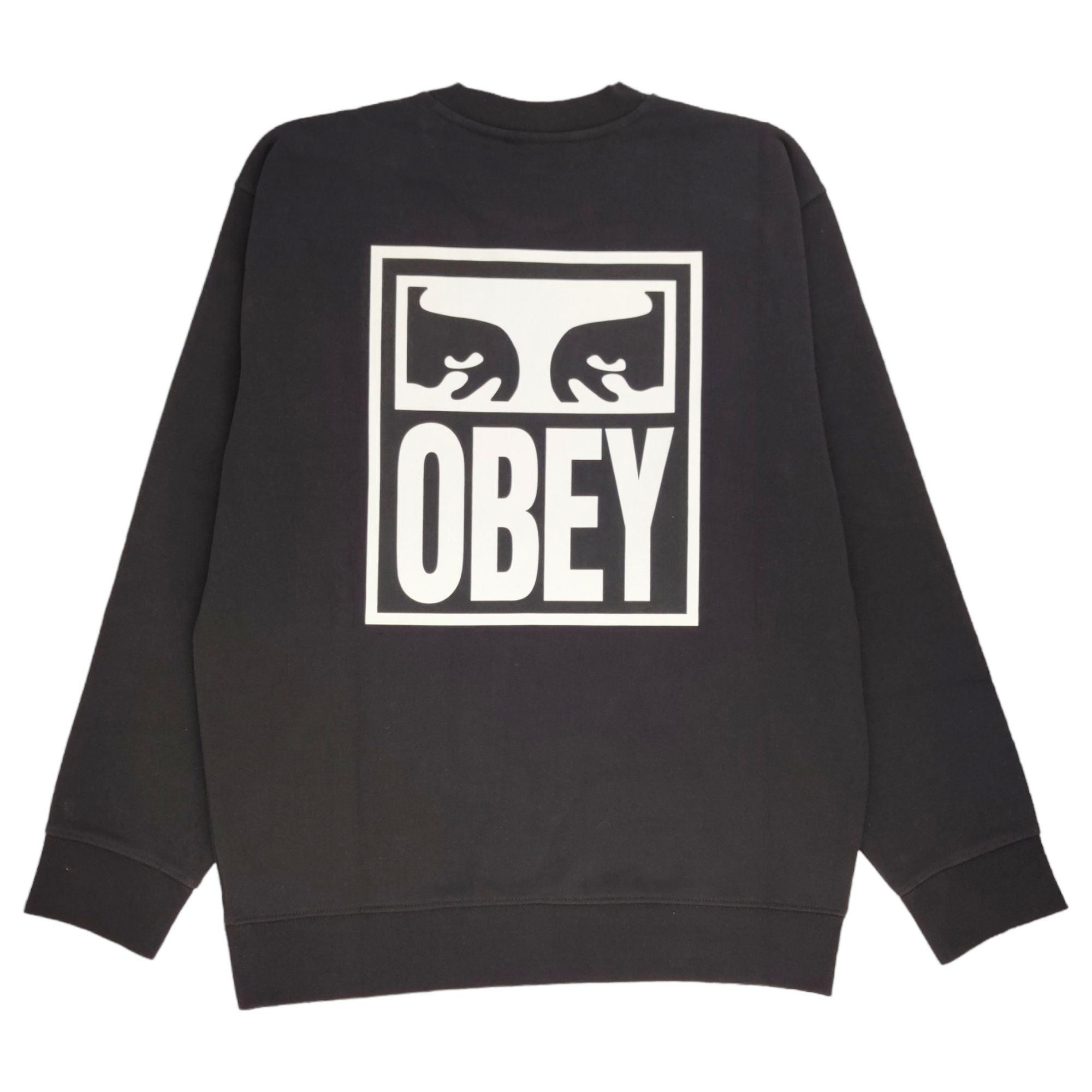 Obey | Maglia Eyes Icon 2 Uomo Black - Fabbrica Ski Sises