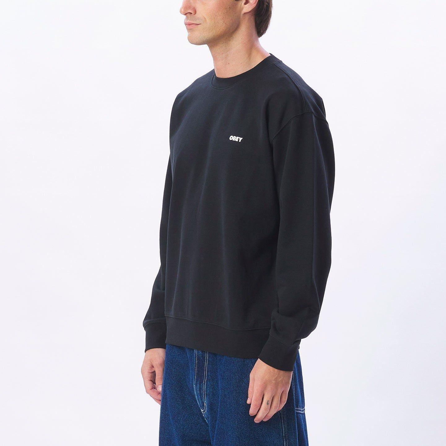 Obey | Maglia Eyes Icon 2 Uomo Black - Fabbrica Ski Sises