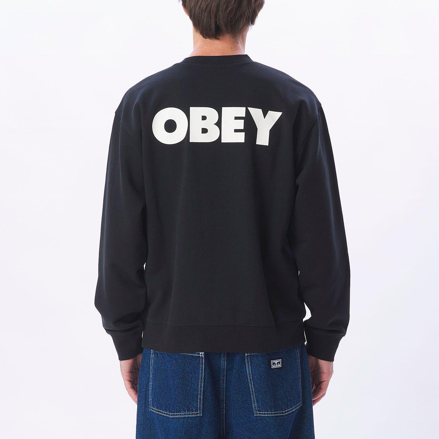 Obey | Maglia Eyes Icon 2 Uomo Black - Fabbrica Ski Sises