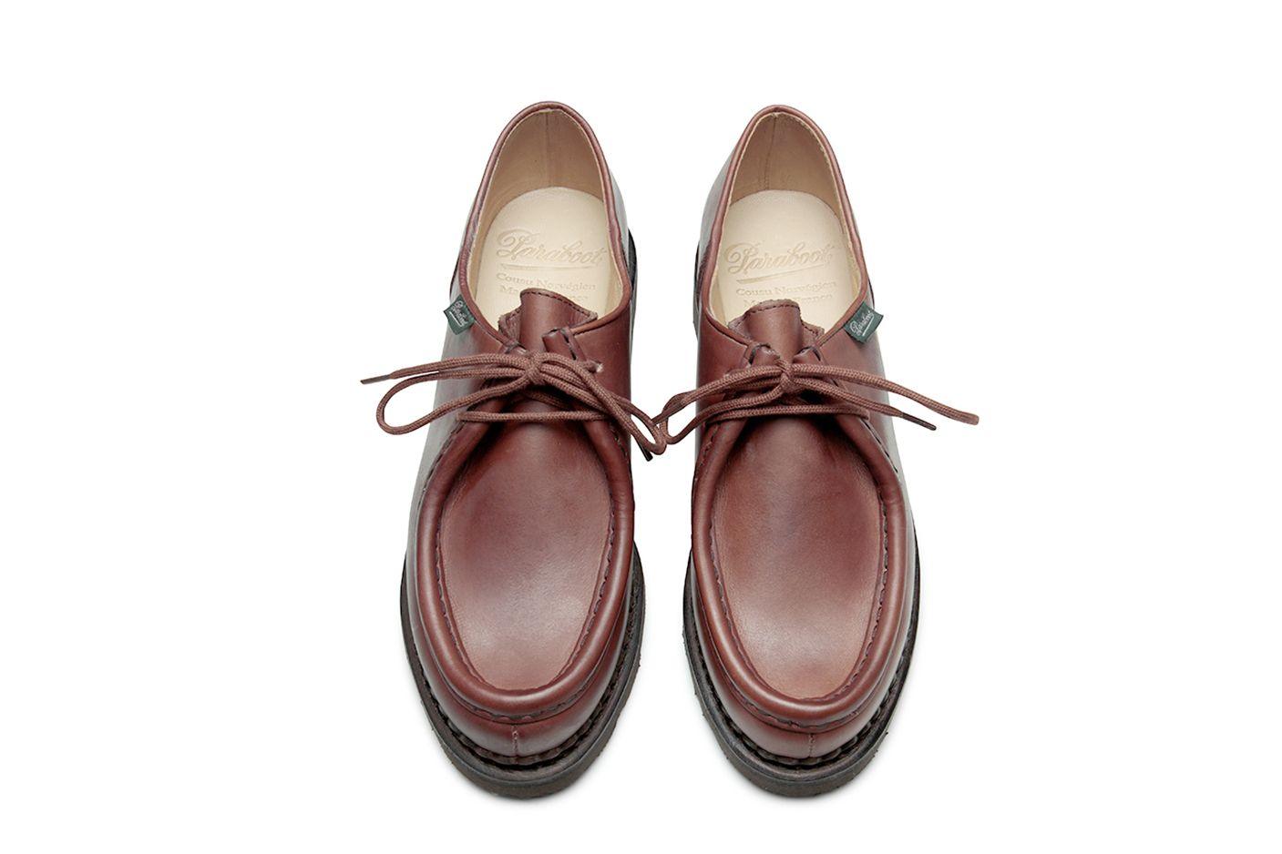 Paraboot | Scarpe Michael Donna Lisse Marron - Fabbrica Ski Sises