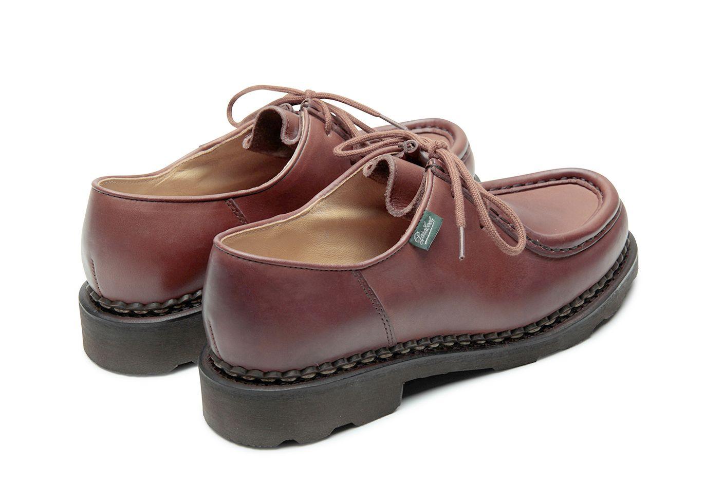 Paraboot | Scarpe Michael Donna Lisse Marron - Fabbrica Ski Sises