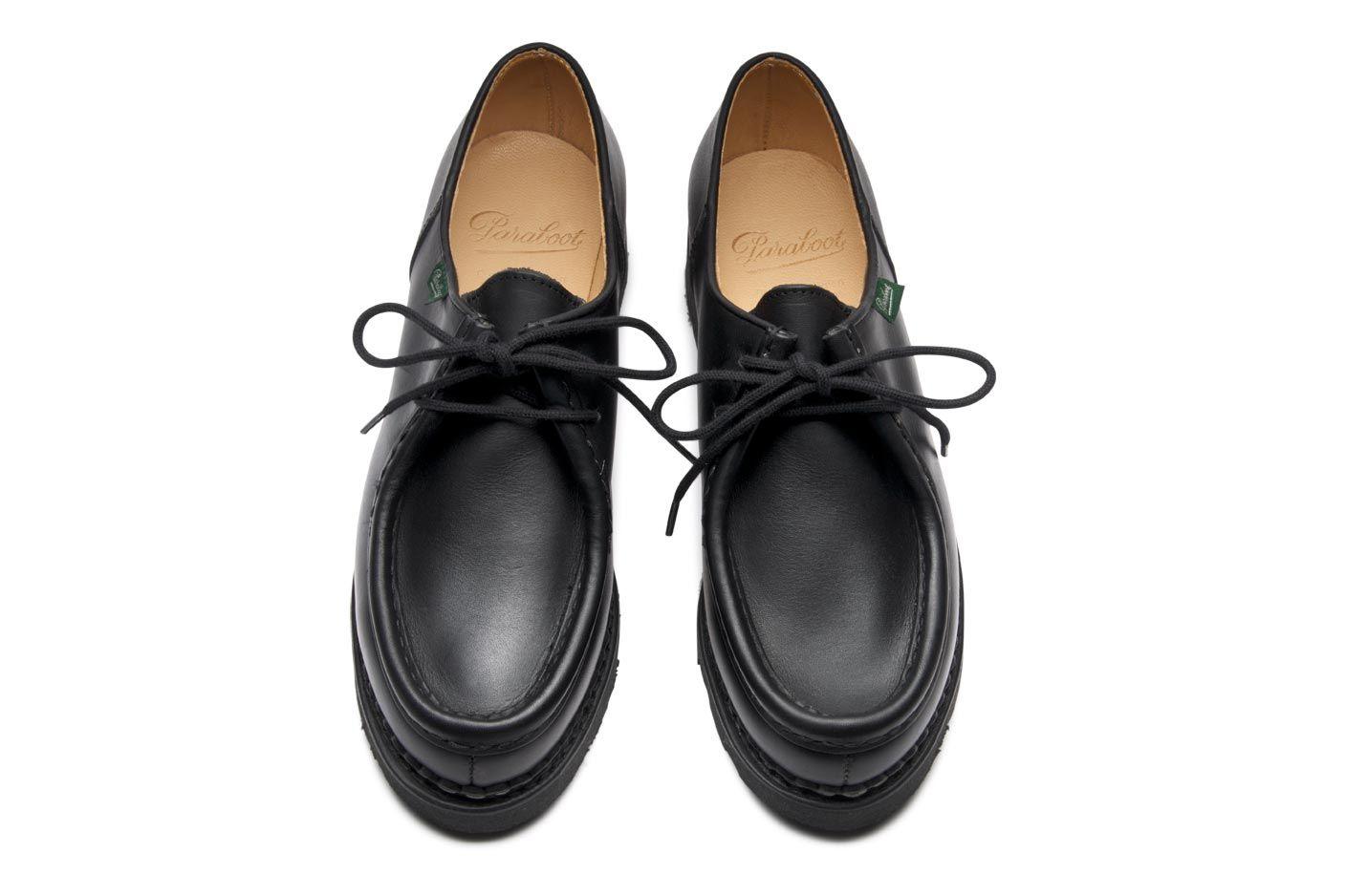 Paraboot | Scarpe Michael Donna Lisse Noir - Fabbrica Ski Sises