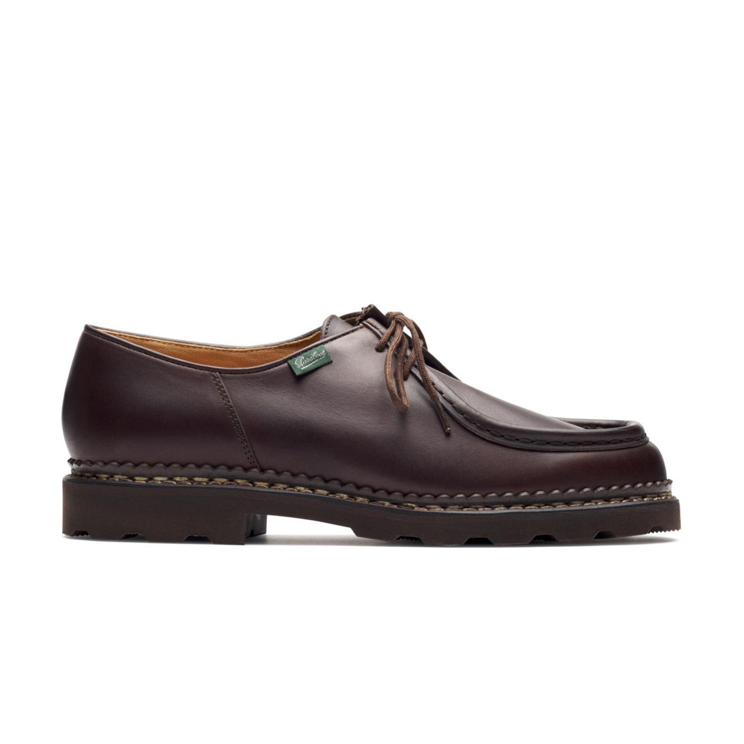 Paraboot | Scarpe Michael Uomo Lisse Café - Fabbrica Ski Sises