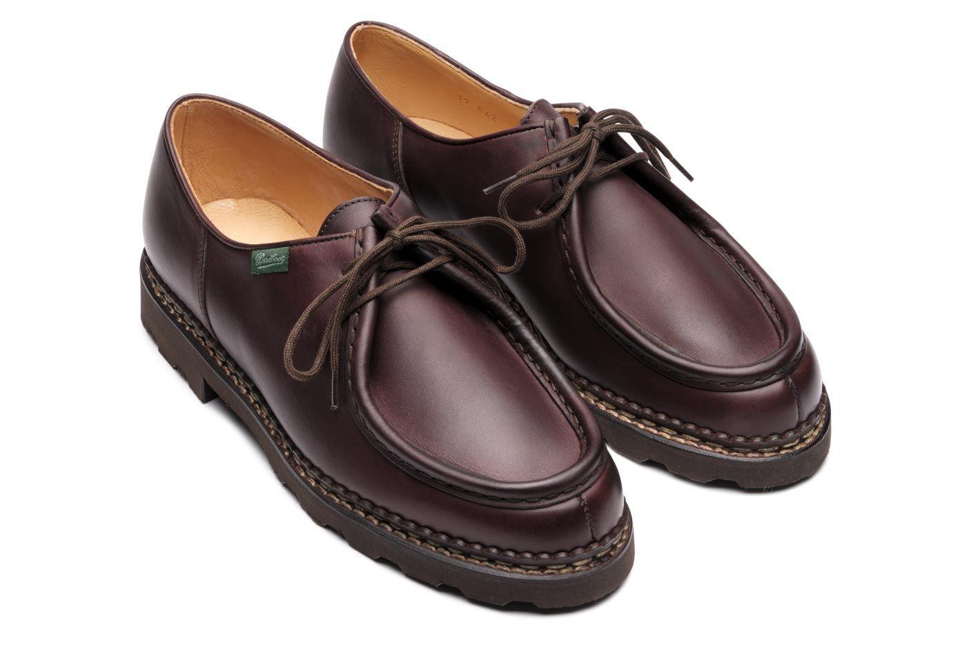 Paraboot | Scarpe Michael Uomo Lisse Café - Fabbrica Ski Sises