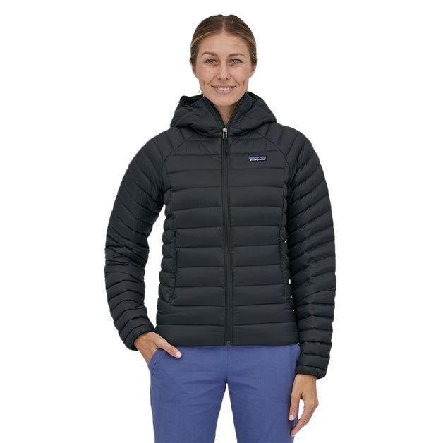 Patagonie: Chandail noir Hoody Femme - Fabbrica Ski Sises