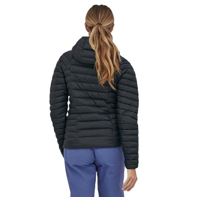Patagonie: Chandail noir Hoody Femme - Fabbrica Ski Sises