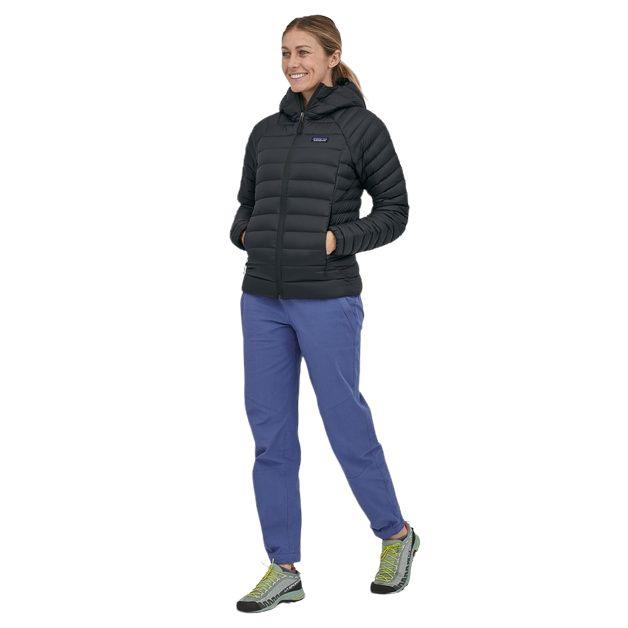 Patagonie: Chandail noir Hoody Femme - Fabbrica Ski Sises