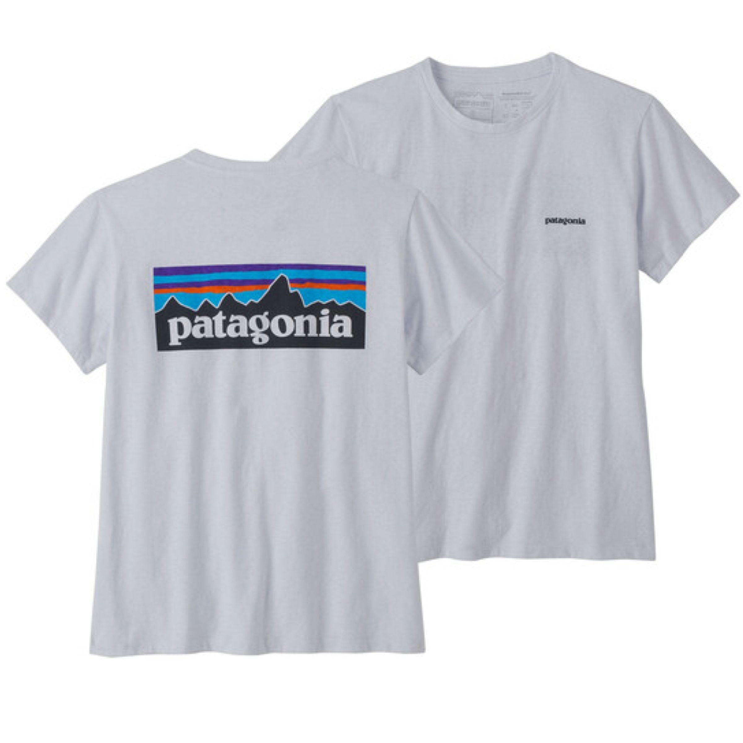 Patagonia | T-shirt P-6 Logo Responsibili Donna White - Fabbrica Ski Sises