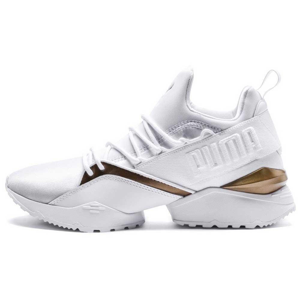Puma | Scarpe Muse Maia Luxe Donna White - Fabbrica Ski Sises