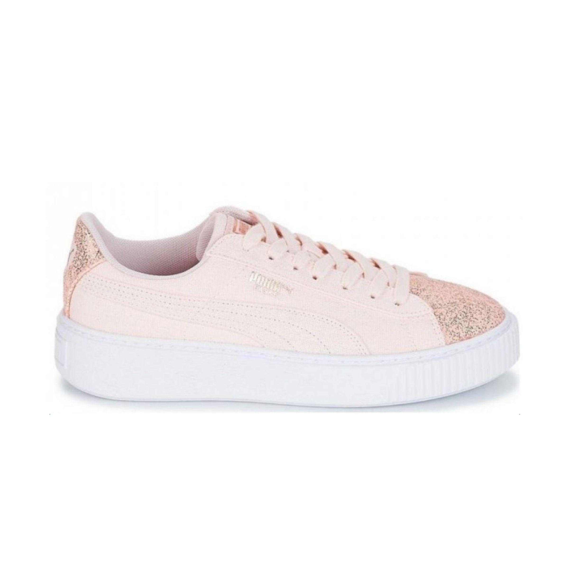 Puma | Scarpe Platform Canvas Donna Pearl/Rose Gold - Fabbrica Ski Sises