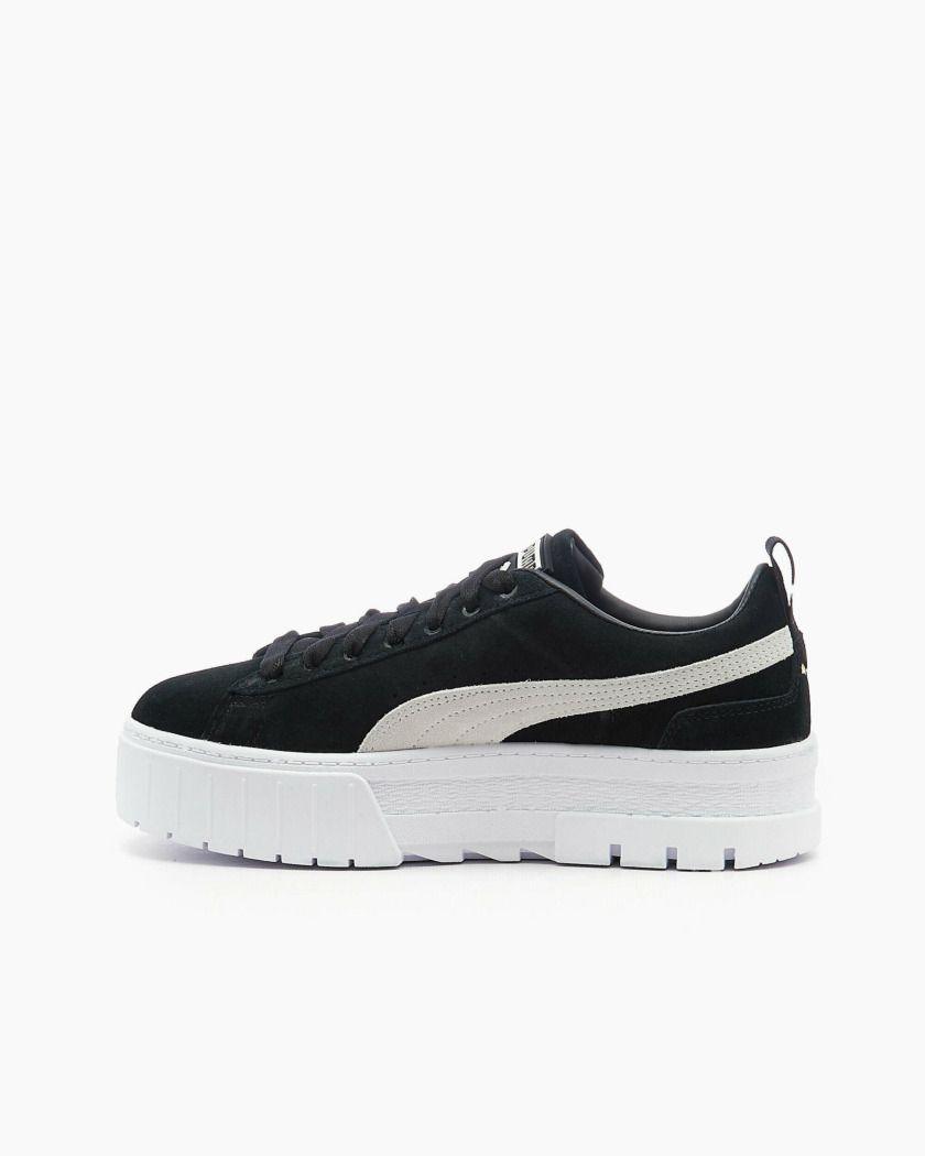 Puma | Scarpe Platform Trace Donna Black/Marshmallow/Gold - Fabbrica Ski Sises