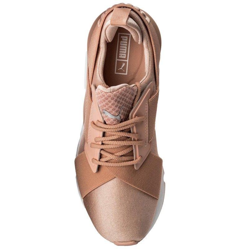 Puma | Scarpe Satin EP Donna Peach Beige/White - Fabbrica Ski Sises