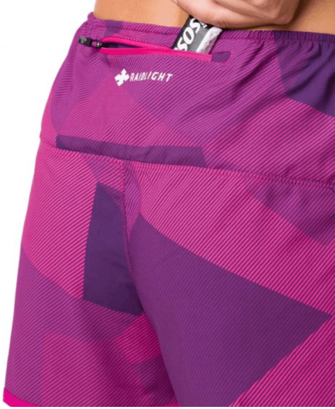 Raidlight | Pantaloncini Activ Run Donna Viola - Fabbrica Ski Sises