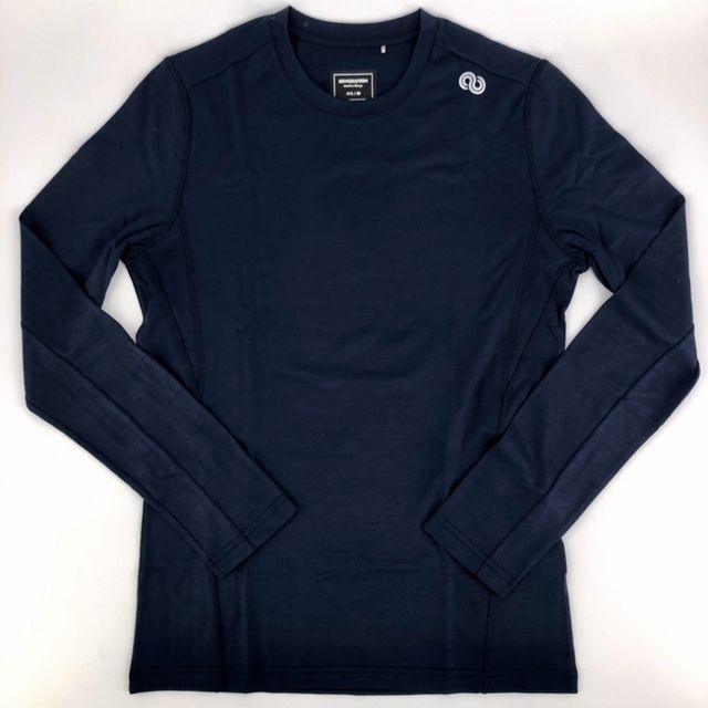 Rewoolution | T-shirt L/S Ocean Uomo Blu - Fabbrica Ski Sises