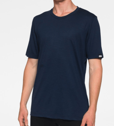 Rewoolution | T-shirt S/S Ocean Uomo Blu - Fabbrica Ski Sises
