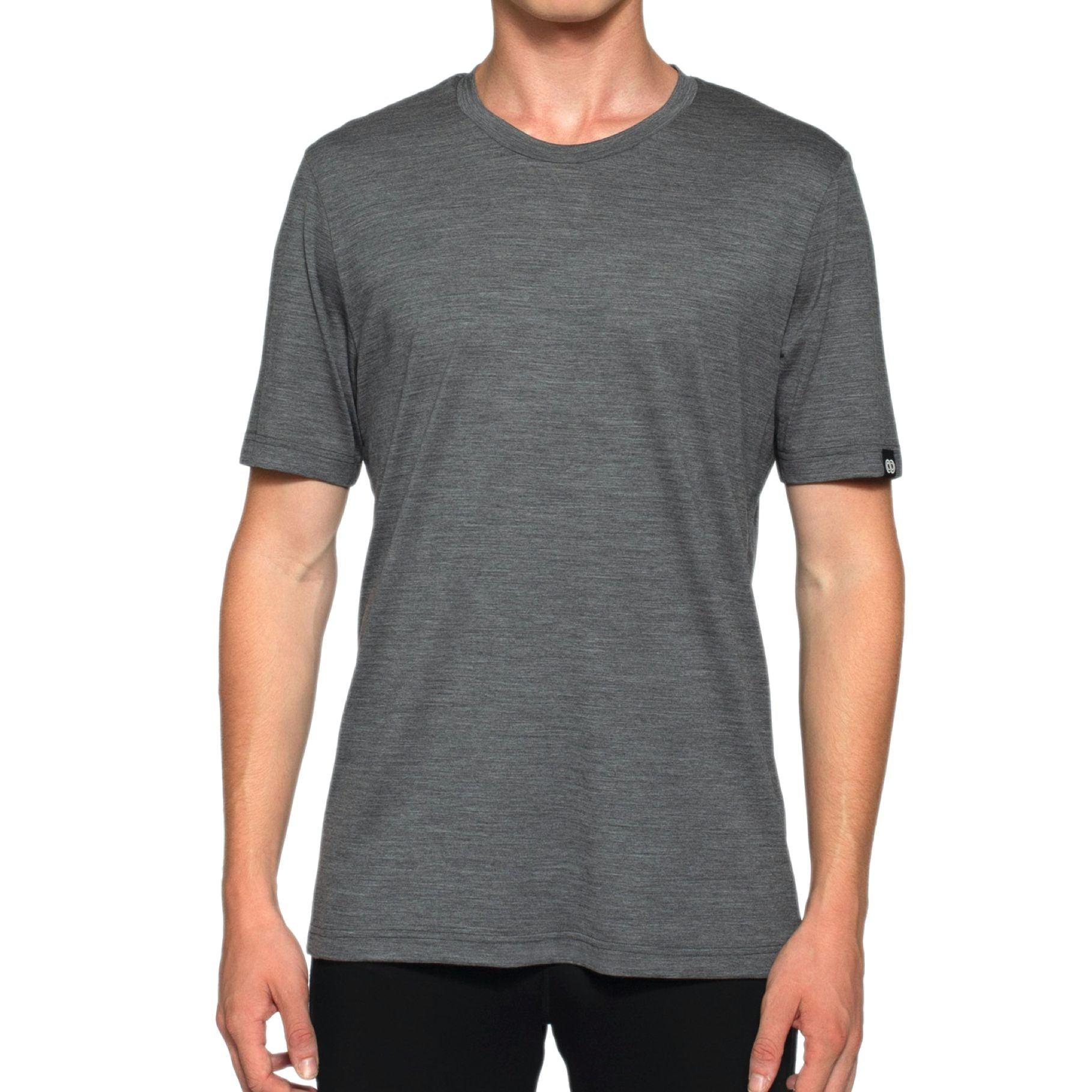 Rewoolution | T-shirt Trick Charcoal Uomo Grigia - Fabbrica Ski Sises
