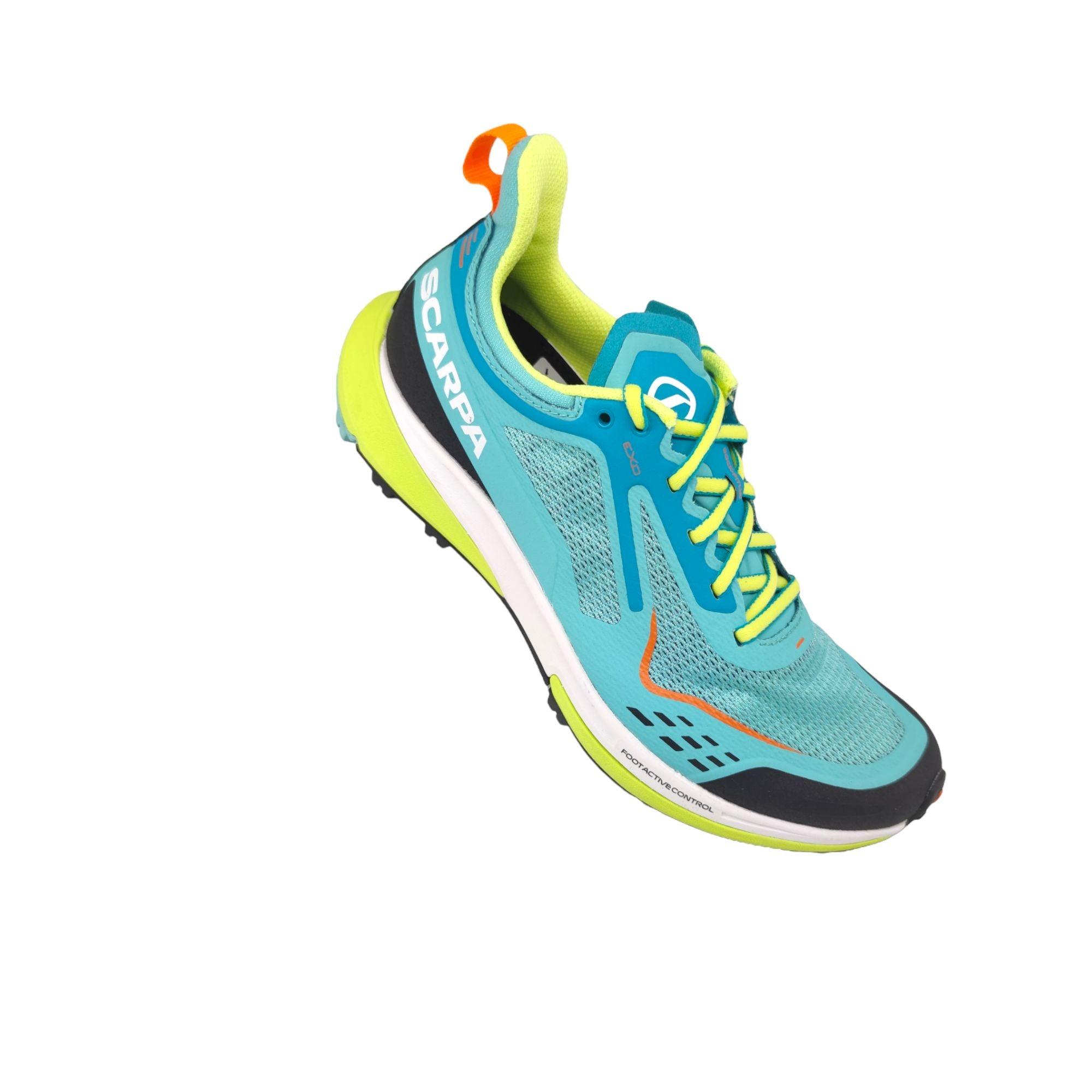 Scarpa | Scarpe Golden Gate Kima RT Donna Blue Turquoise/Sunny Lime - Fabbrica Ski Sises