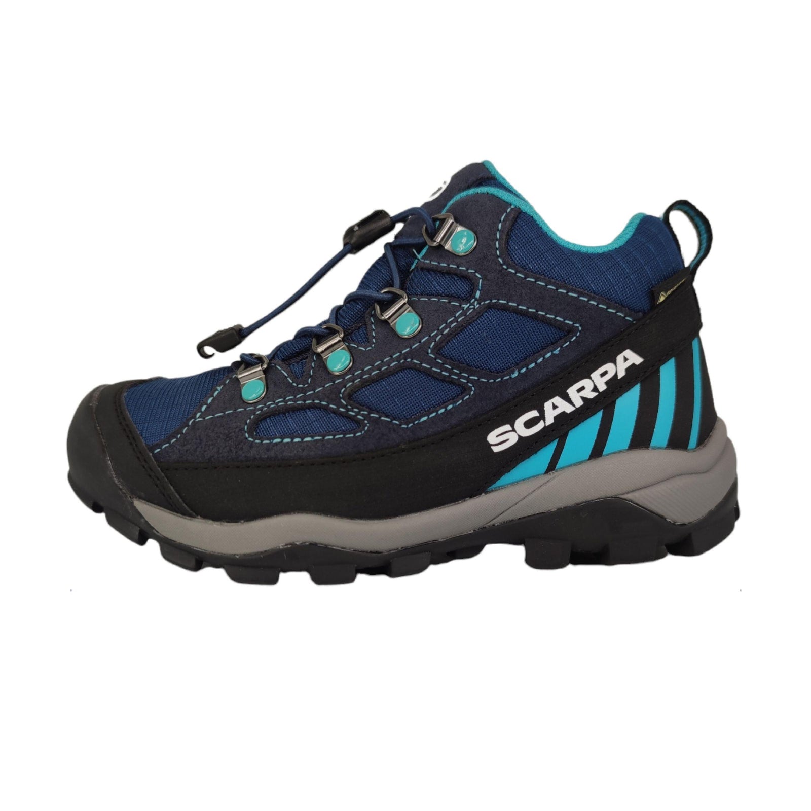 Scarpa | Scarpe Neutron MID S GTX Junior Oltremare/Turquoise - Fabbrica Ski Sises