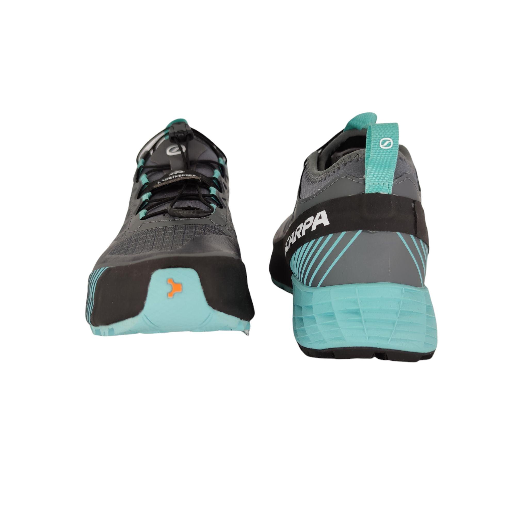 Scarpa | Scarpe Ribelle Run GTX Donna Anthracite/Blue Turquoise - Fabbrica Ski Sises