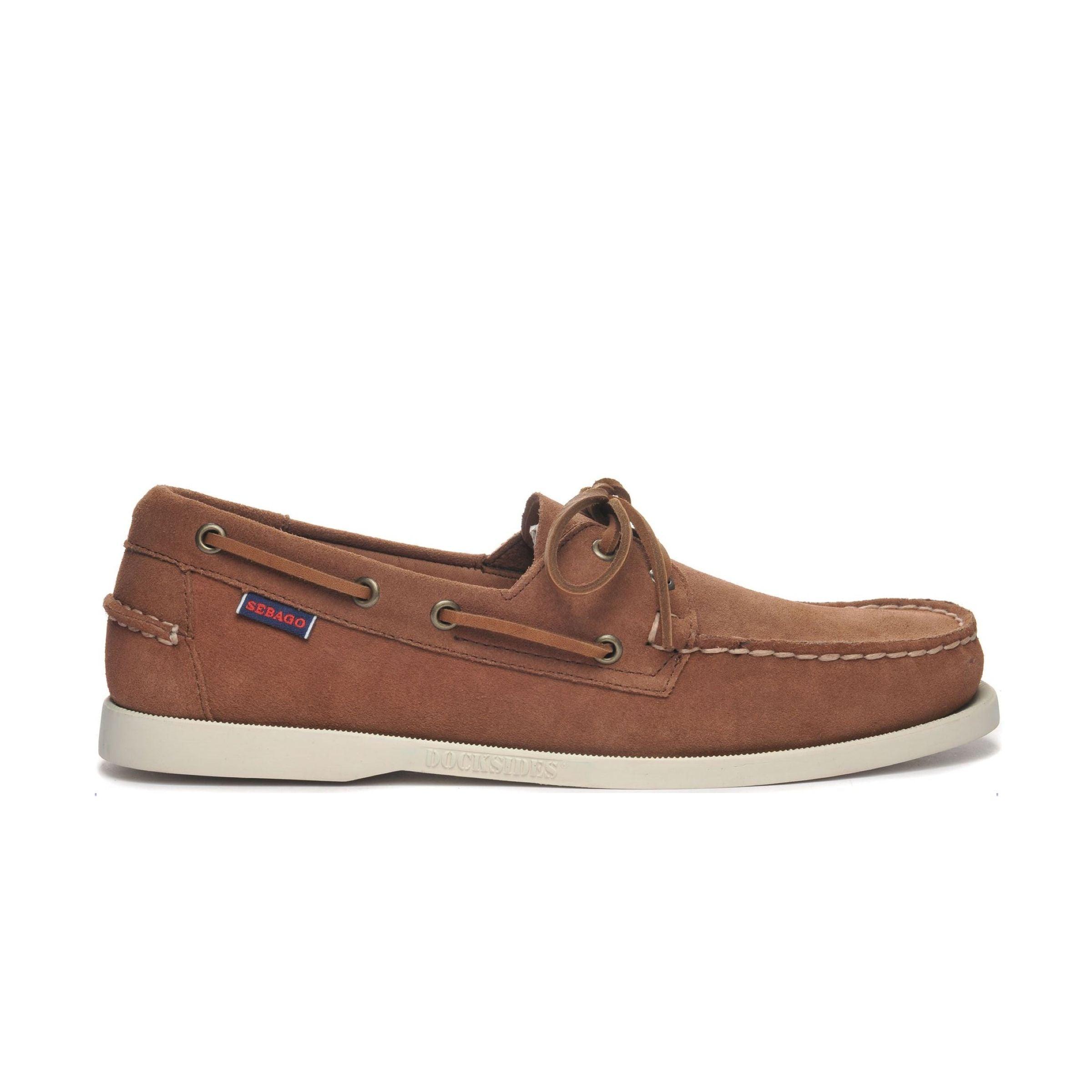 Sebago | Scarpe Portland Flesh Out Uomo Dark Brown - Fabbrica Ski Sises